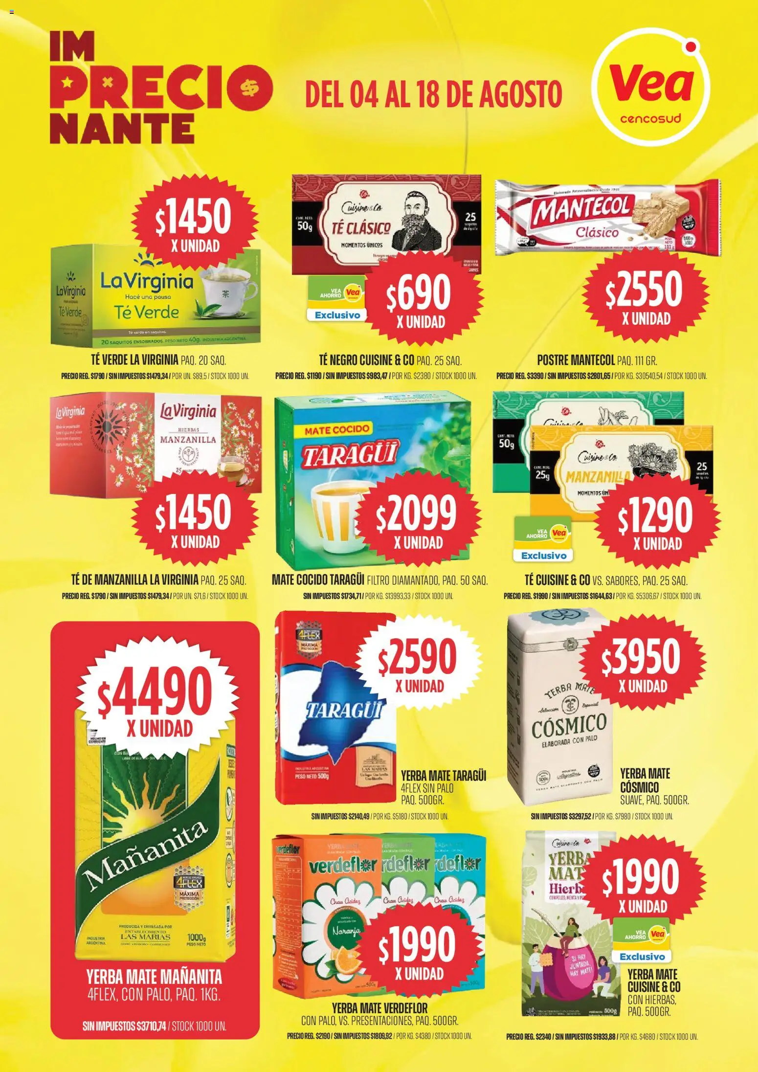 Vista previa del folleto de la tienda Vea válido desde el 04/08/2026 