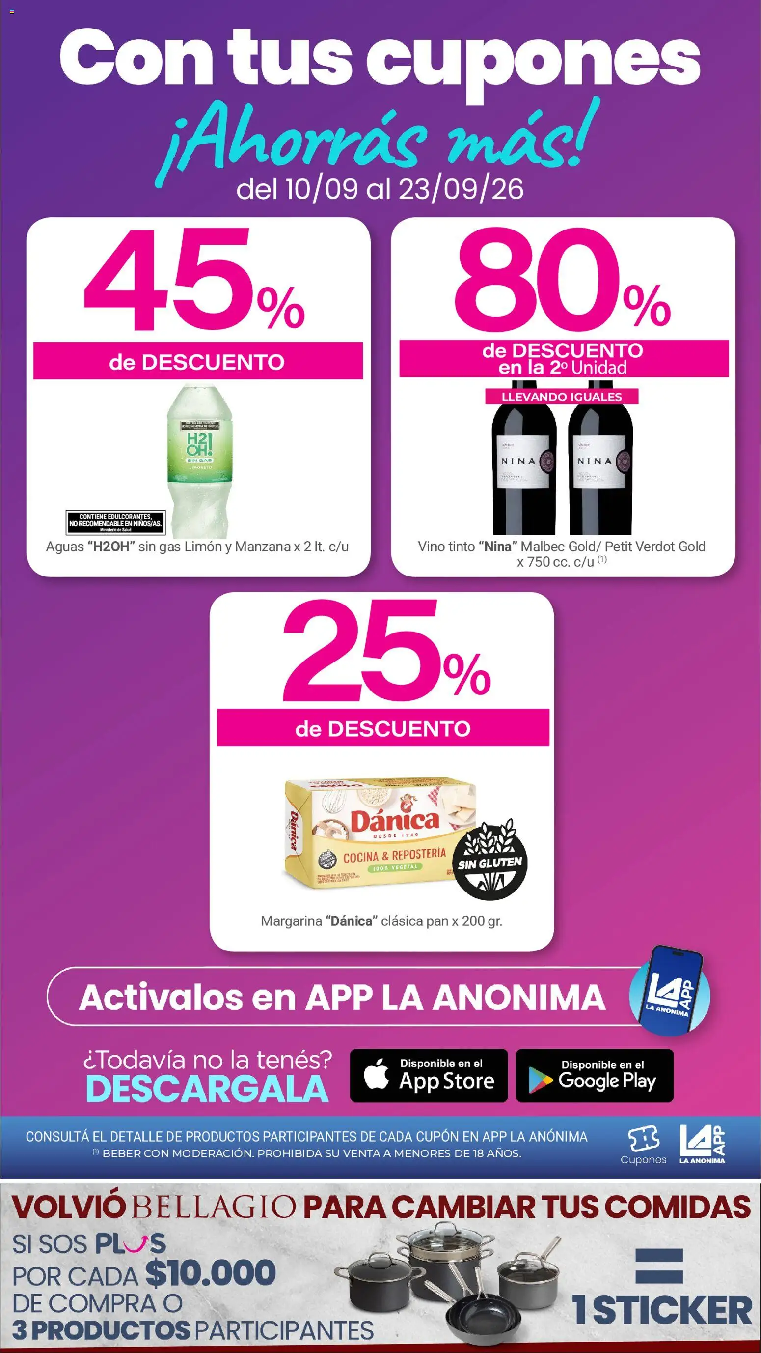 Vista previa del folleto de la tienda La Anonima válido desde el 10/09/2026 