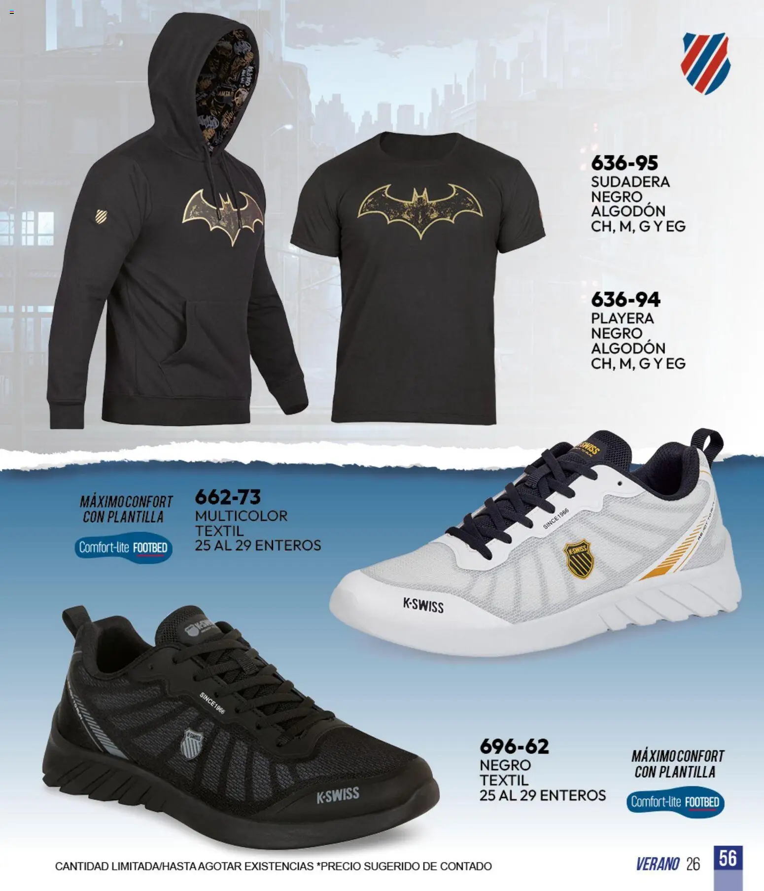 Vista previa las ofertas de la tienda Cklass - Cklass catálogo Sportbrands Verano Caballero desde el 05/03/2026 - Playera, Sudadera, Algodón