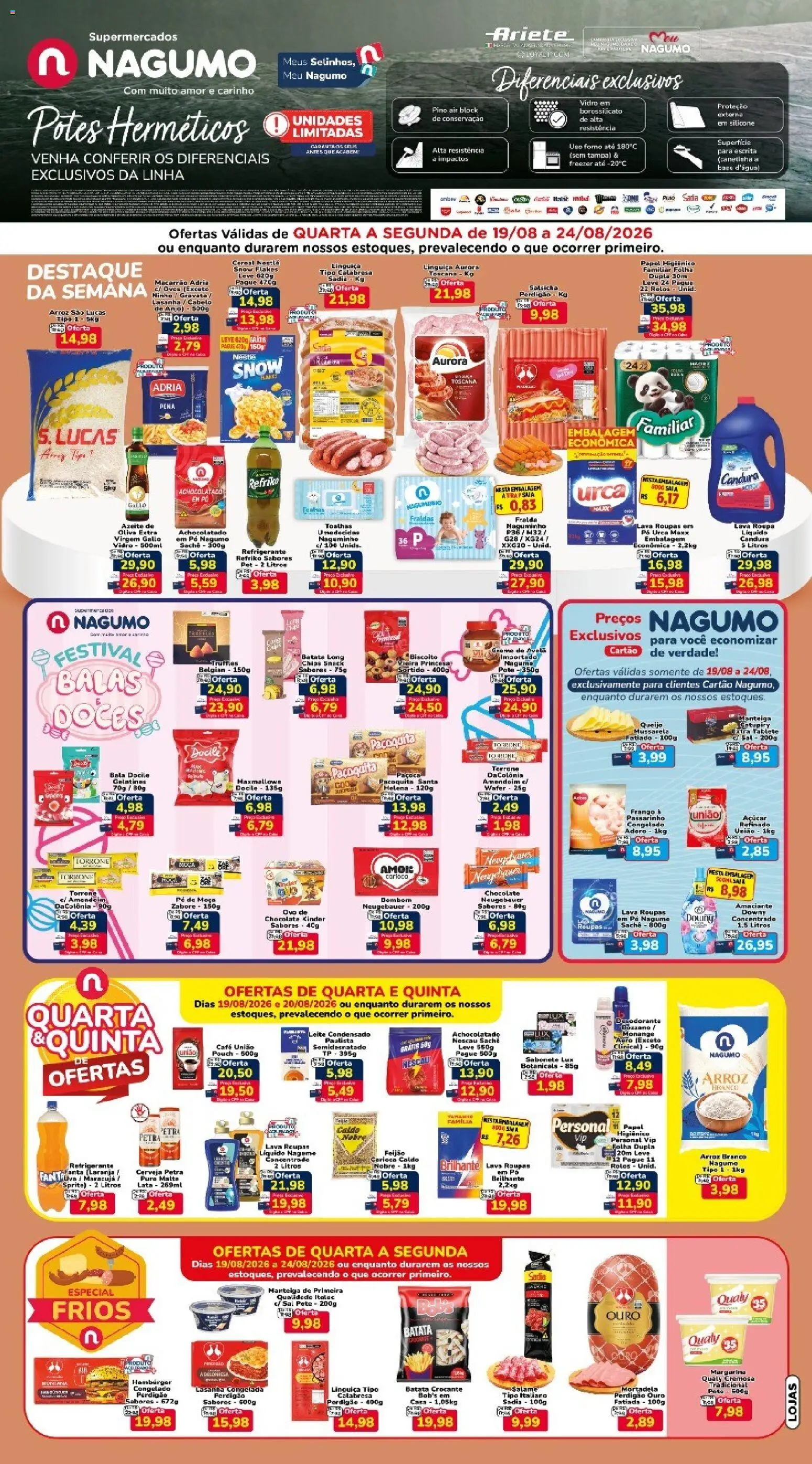 Pré-Visualização do folheto "Nagumo - Ofertas da semana" da loja Nagumo válido a partir de 19/08/2026