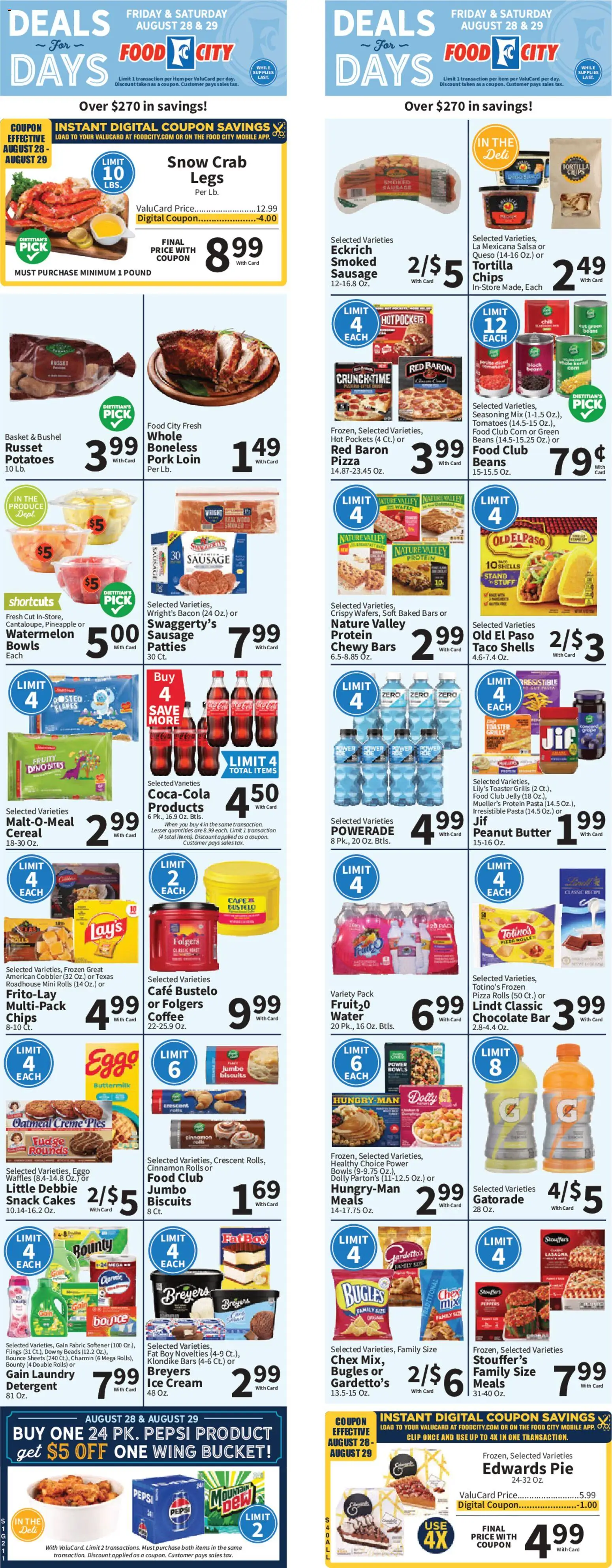 Ad Preview of Food City Food City Weekly Ad from 08/26/2026