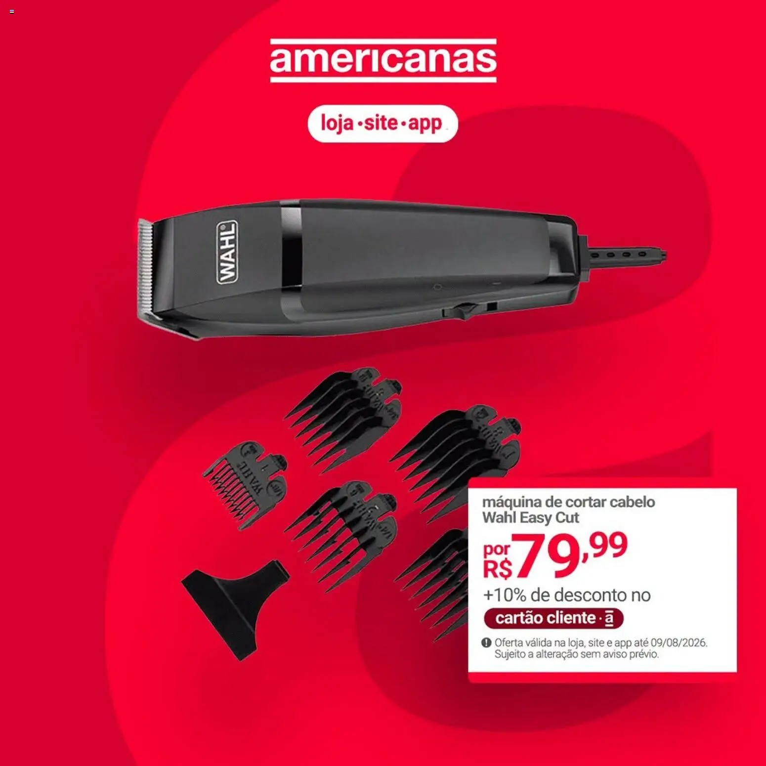 Pré-Visualização do folheto "Lojas Americanas - Ofertas atuais" da loja Lojas Americanas válido a partir de 04/08/2026