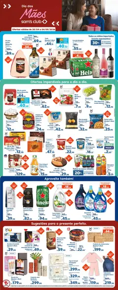 Pré-Visualização do folheto "Sam's Club ofertas FDS" da loja Sam's Club válido a partir de 30/04/2026