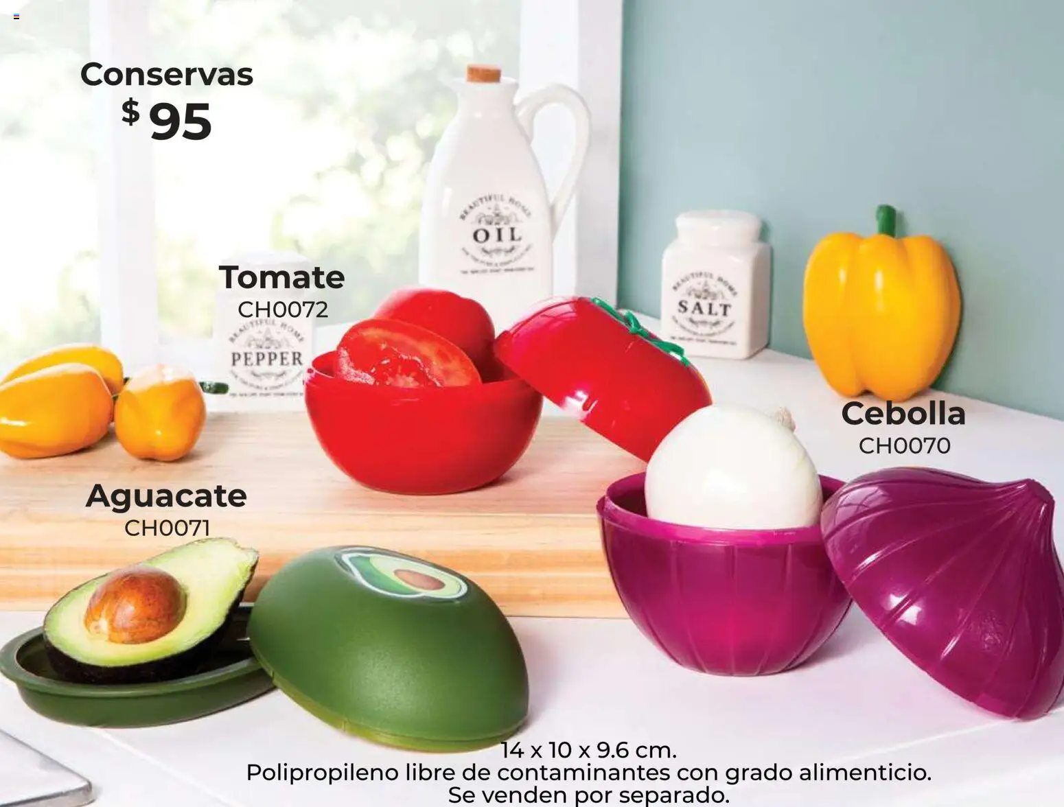Vista previa las ofertas de la tienda Colchas Concord - Colchas Concord catálogo Concord home desde el 01/05/2026 - Tomate, Aguacate, Cebolla, Conservas