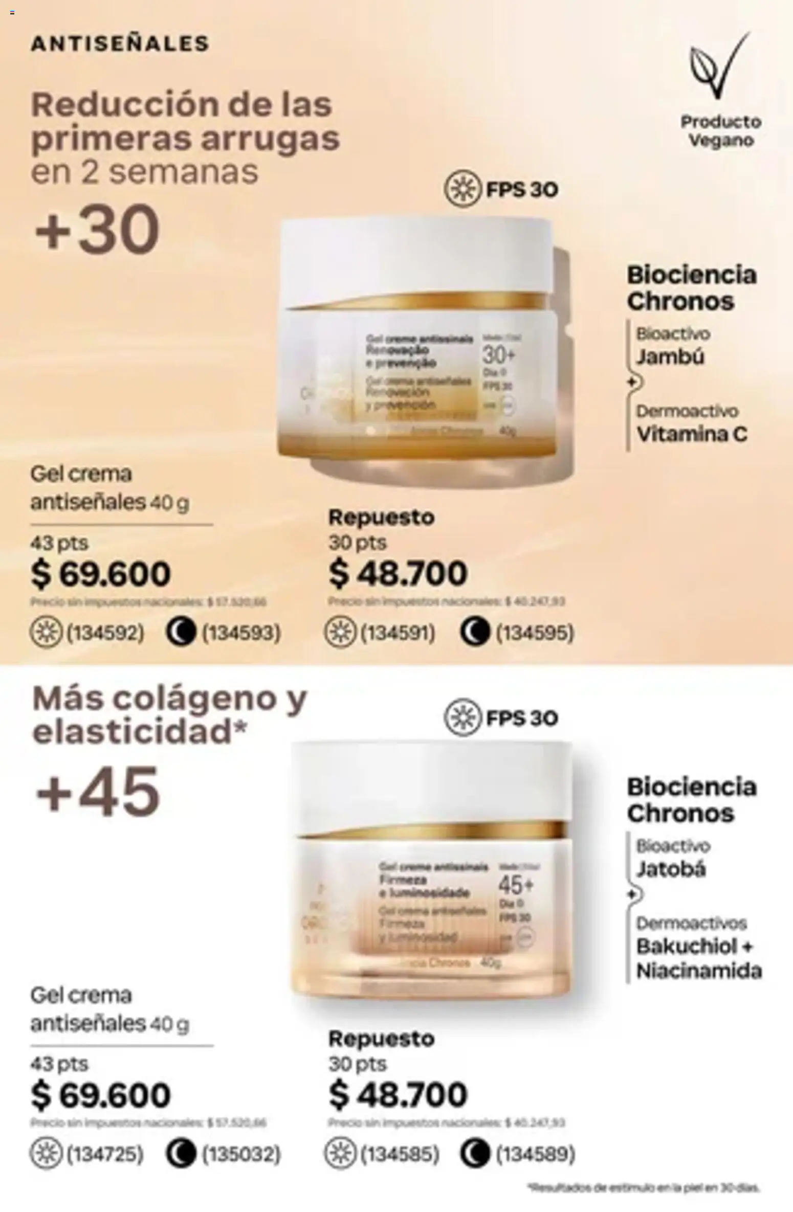 Vista previa del folleto de la tienda Natura válido desde el 01/10/2026 - Crema