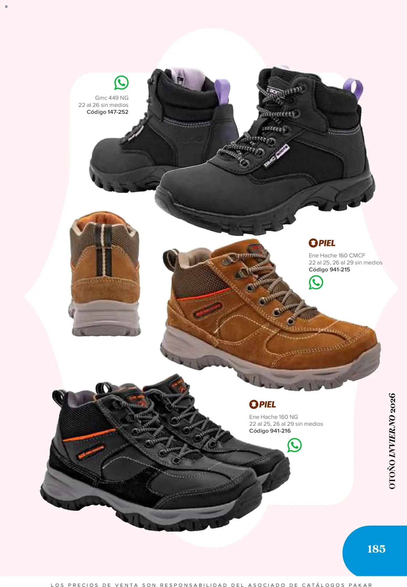 Vista previa las ofertas de la tienda SC Pakar - SC Pakar catálogo Bota desde el 31/07/2026 