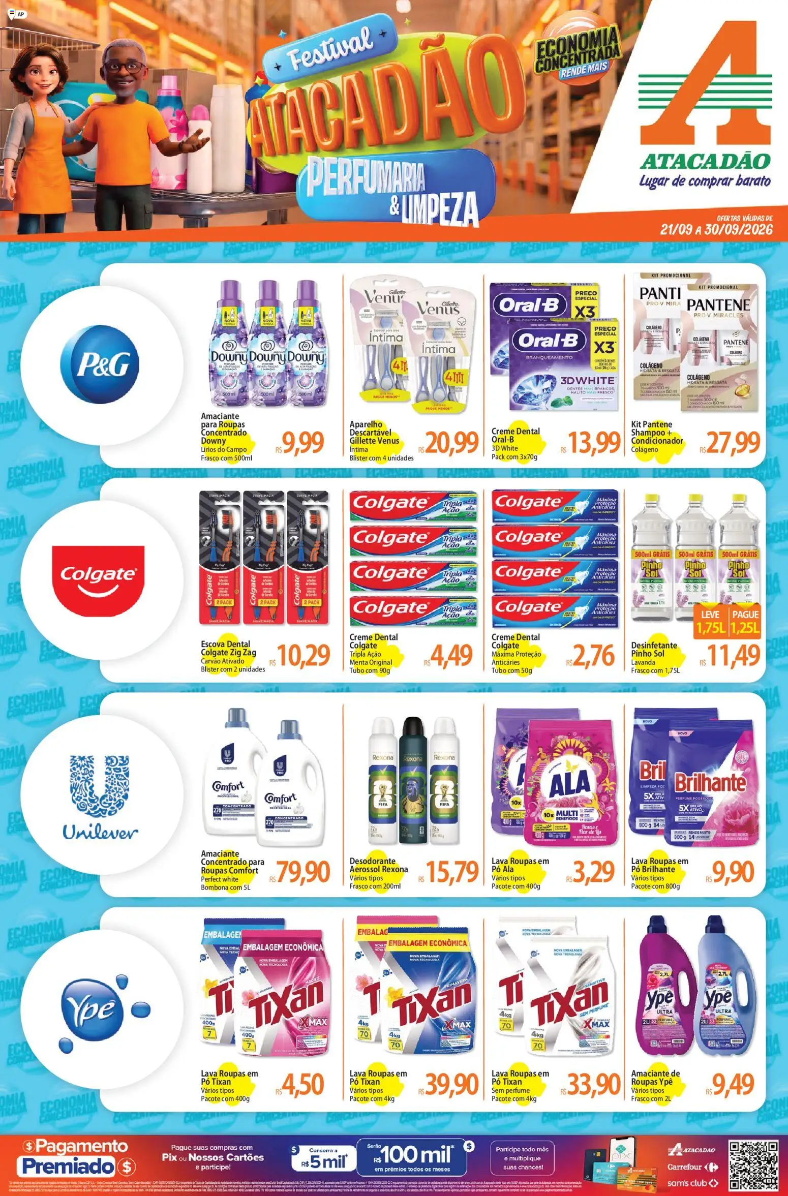 Pré-Visualização do folheto "Atacadão ofertas - AP" da loja Atacadão válido a partir de 21/09/2026