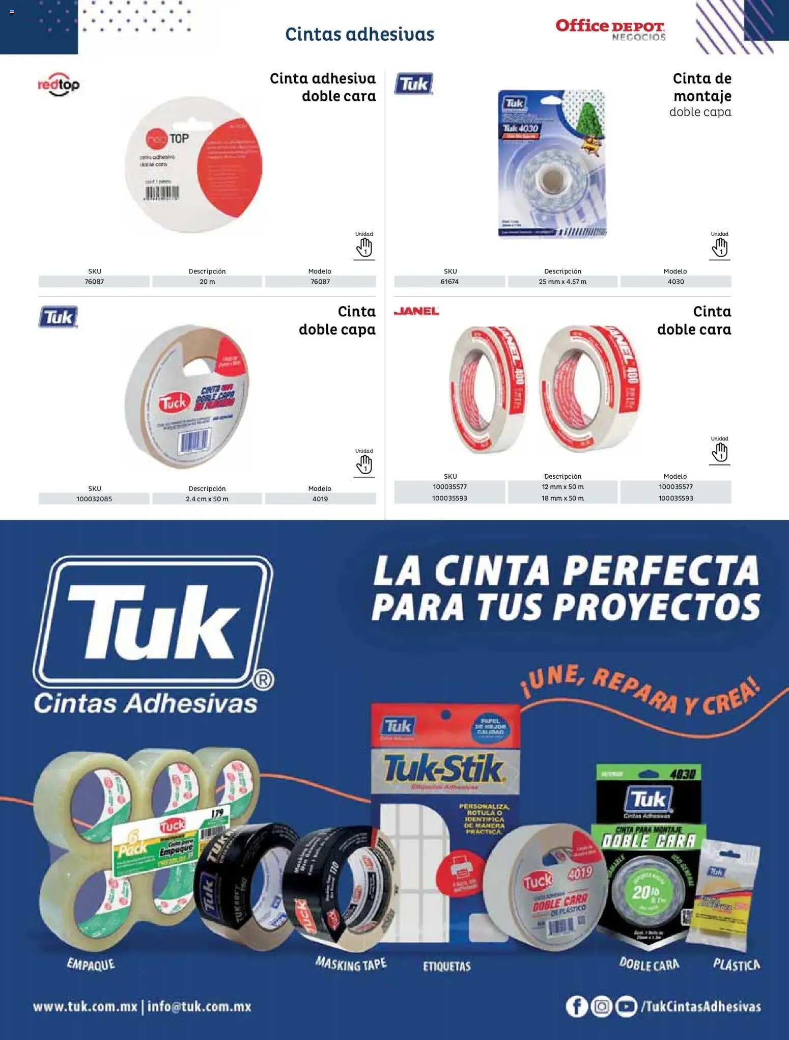 Vista previa las ofertas de la tienda Office Depot - Catálogo 2026 desde el 12/01/2026 