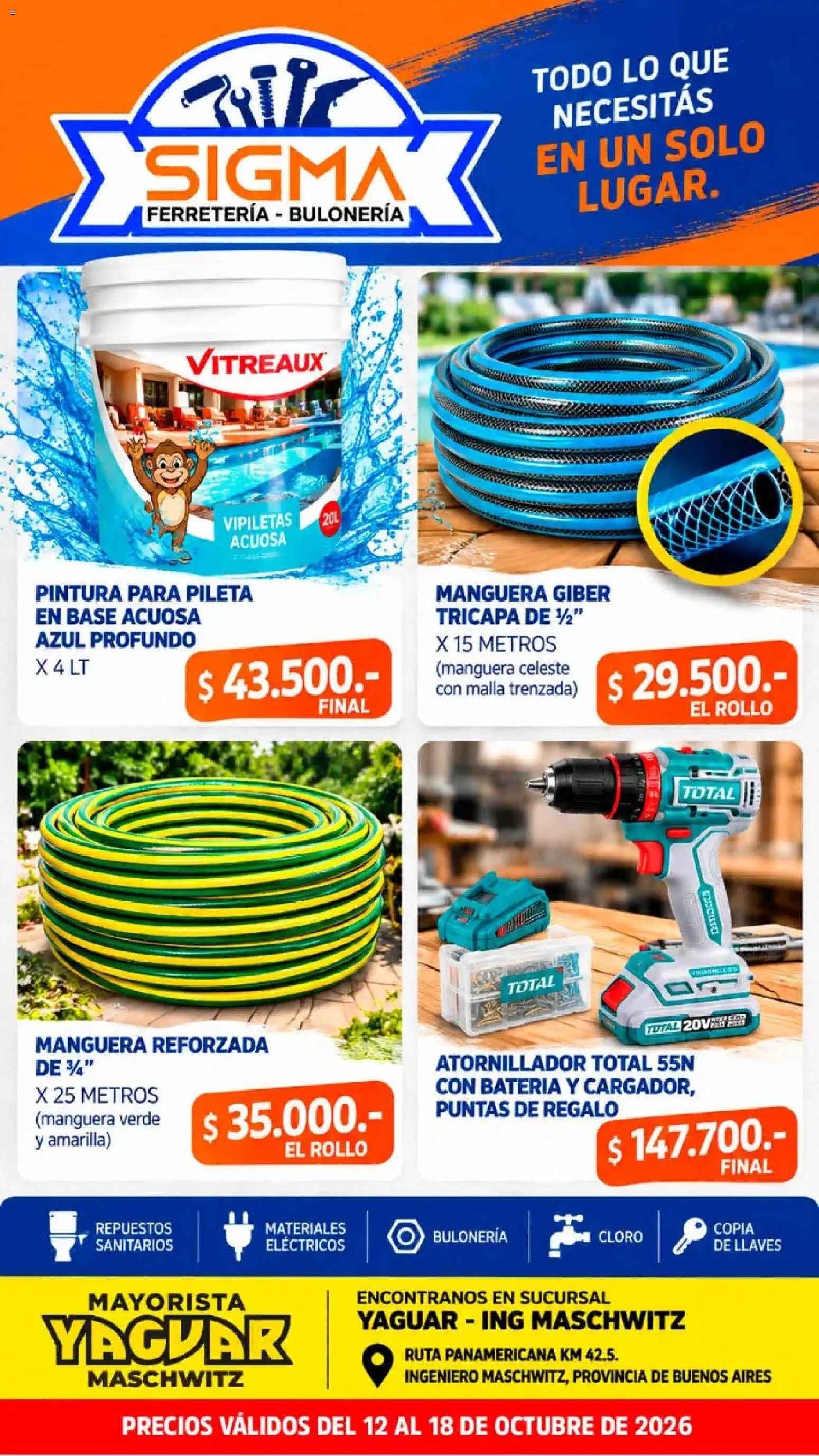 Vista previa del folleto de la tienda Yaguar válido desde el 12/10/2026 
