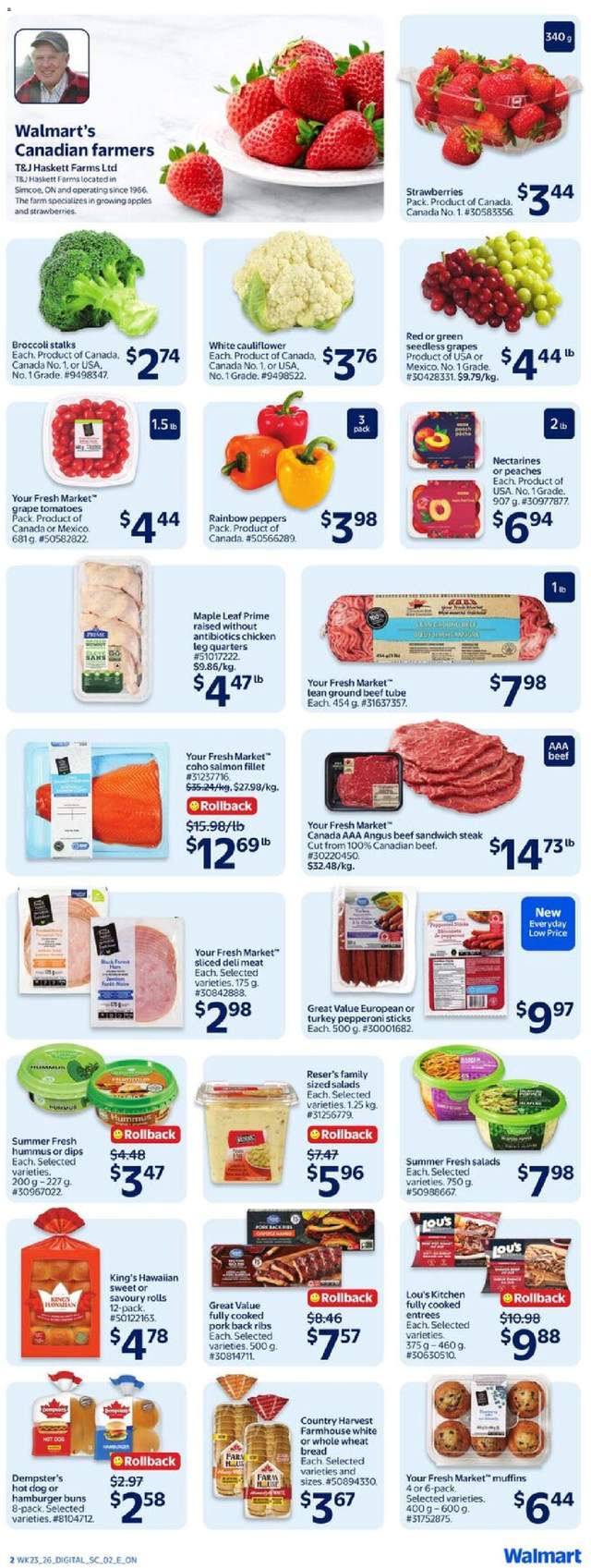 New Walmart flyer from Jul 02