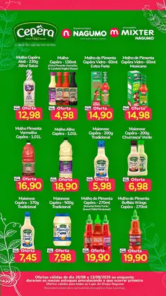 Pré-Visualização do folheto "Nagumo ofertas Cepera" da loja Nagumo válido a partir de 26/08/2026