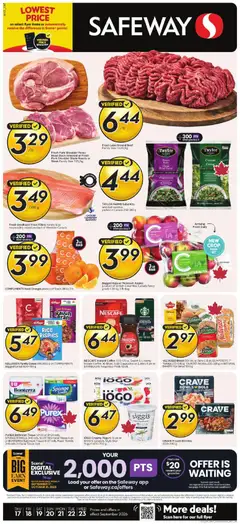 Preview of leaflet Safeway weekly flyer / circulaire from shop Safeway is valid from Sep 17, 2026