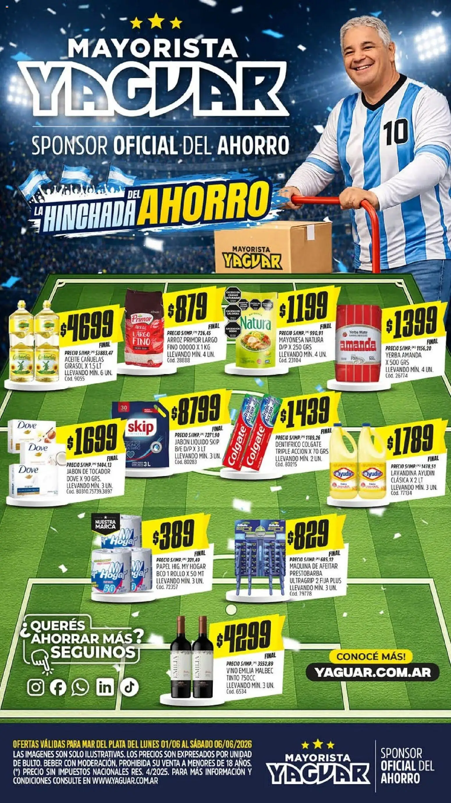 Vista previa del folleto de la tienda Yaguar válido desde el 01/06/2026 