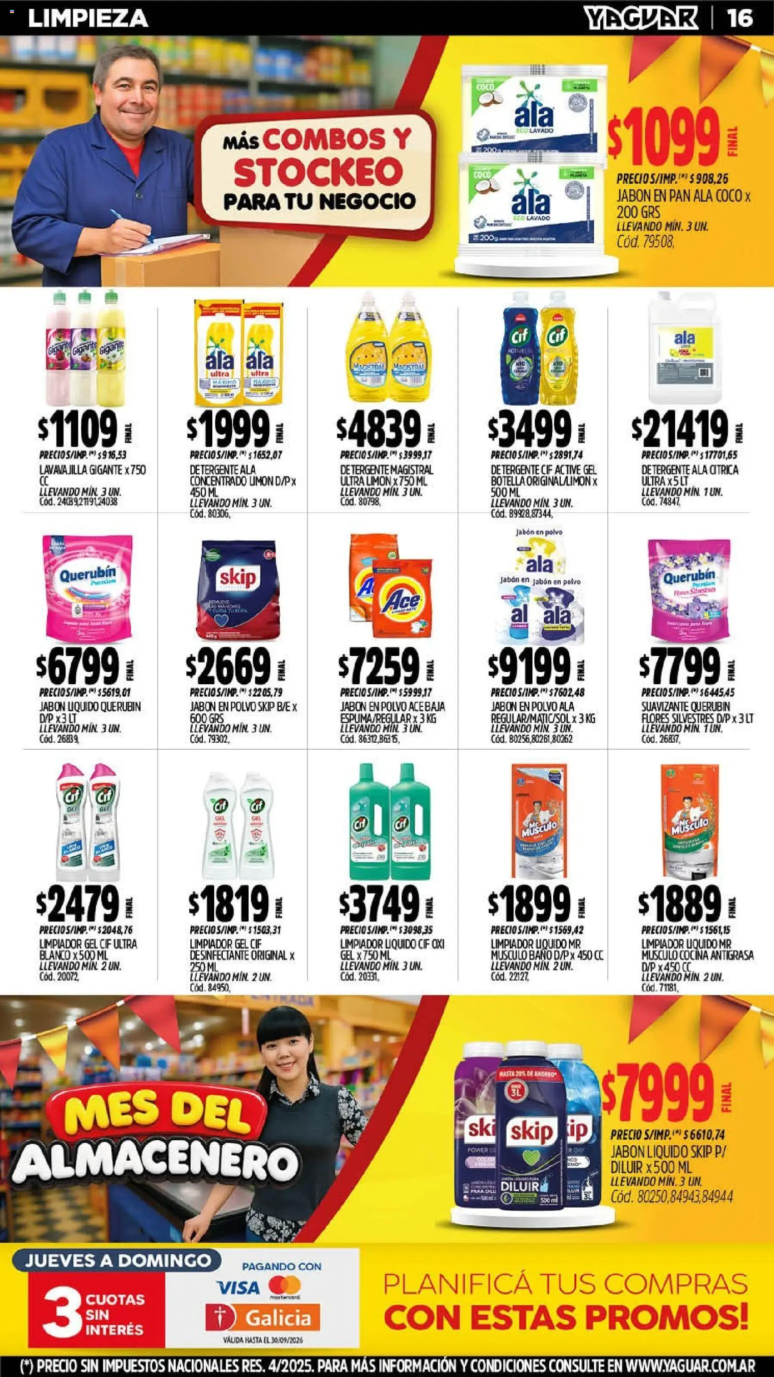 Vista previa del folleto de la tienda Yaguar válido desde el 14/09/2026 