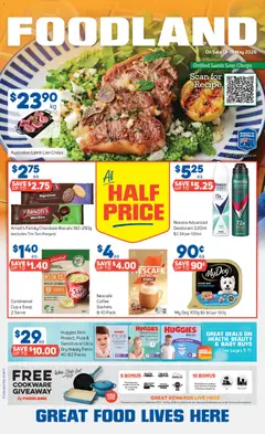 Preview of catalogue Foodland catalogue from shop Foodland valid 13/05/2026