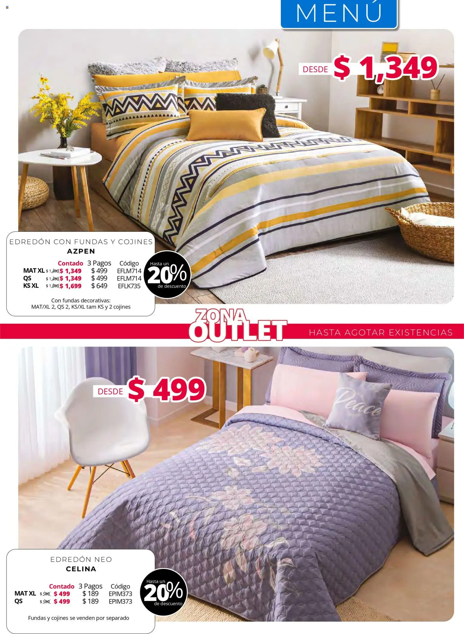 Vista previa las ofertas de la tienda Colchas Concord - Colchas Concord catálogo desde el 01/05/2026 