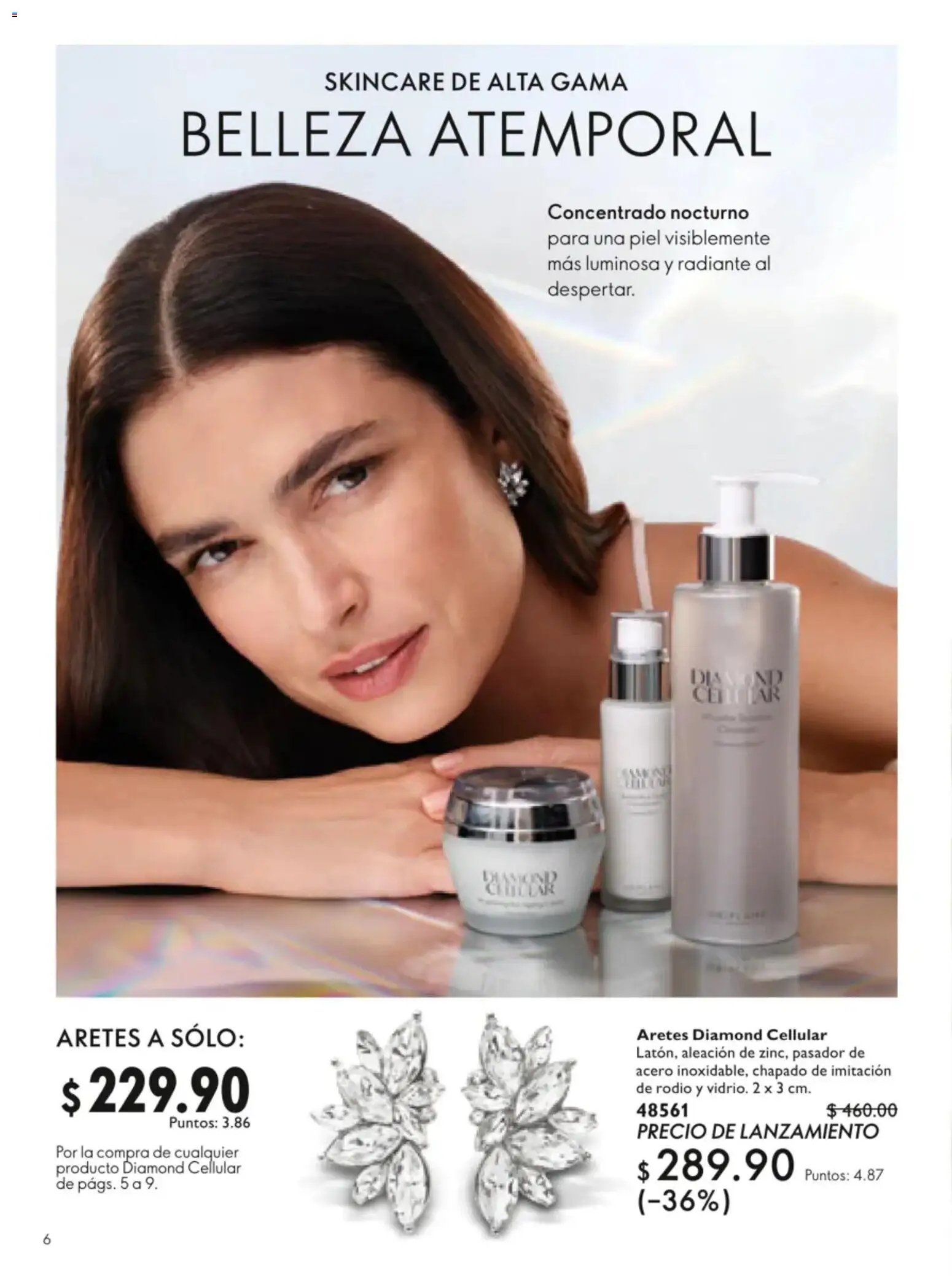 Vista previa las ofertas de la tienda Oriflame - Oriflame campaña 9 2026 desde el 20/06/2026 - Aretes, Pasador, Radiante