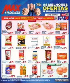 Pré-Visualização do folheto "Max Atacadista ofertas Fim de Semana" da loja Max Atacadista válido a partir de 08/05/2026