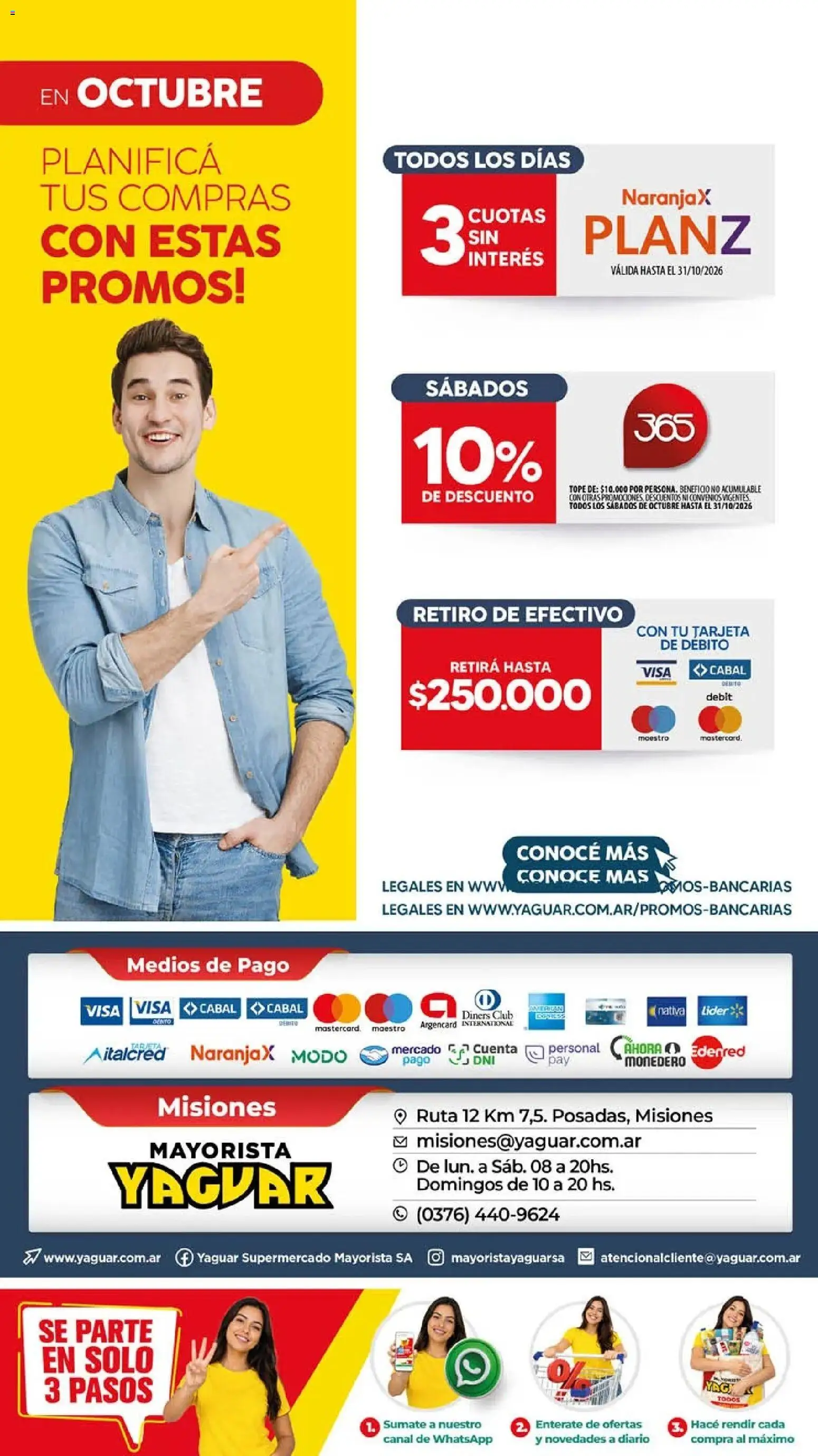 Vista previa del folleto de la tienda Yaguar válido desde el 12/10/2026 