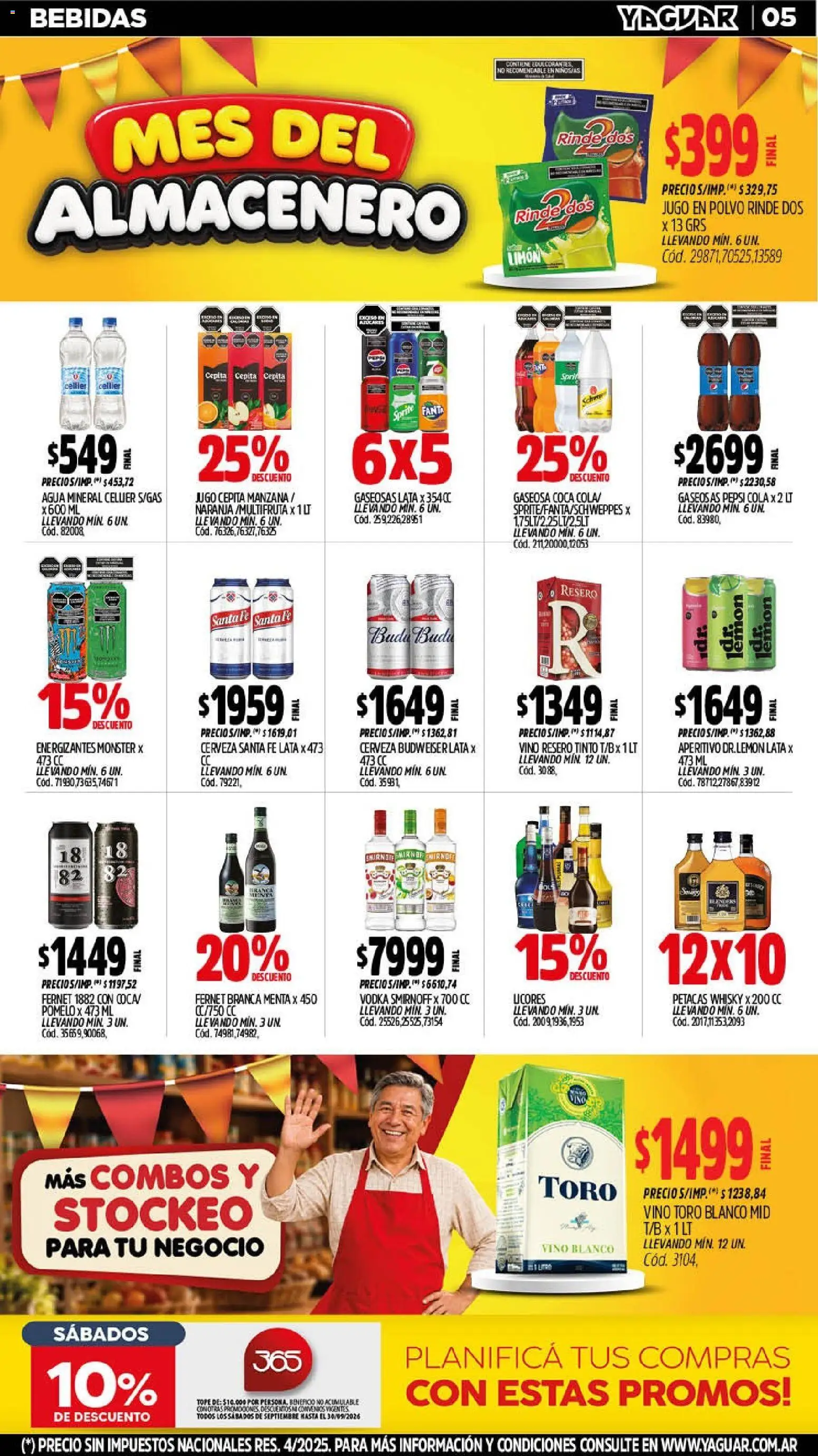 Vista previa del folleto de la tienda Yaguar válido desde el 14/09/2026 