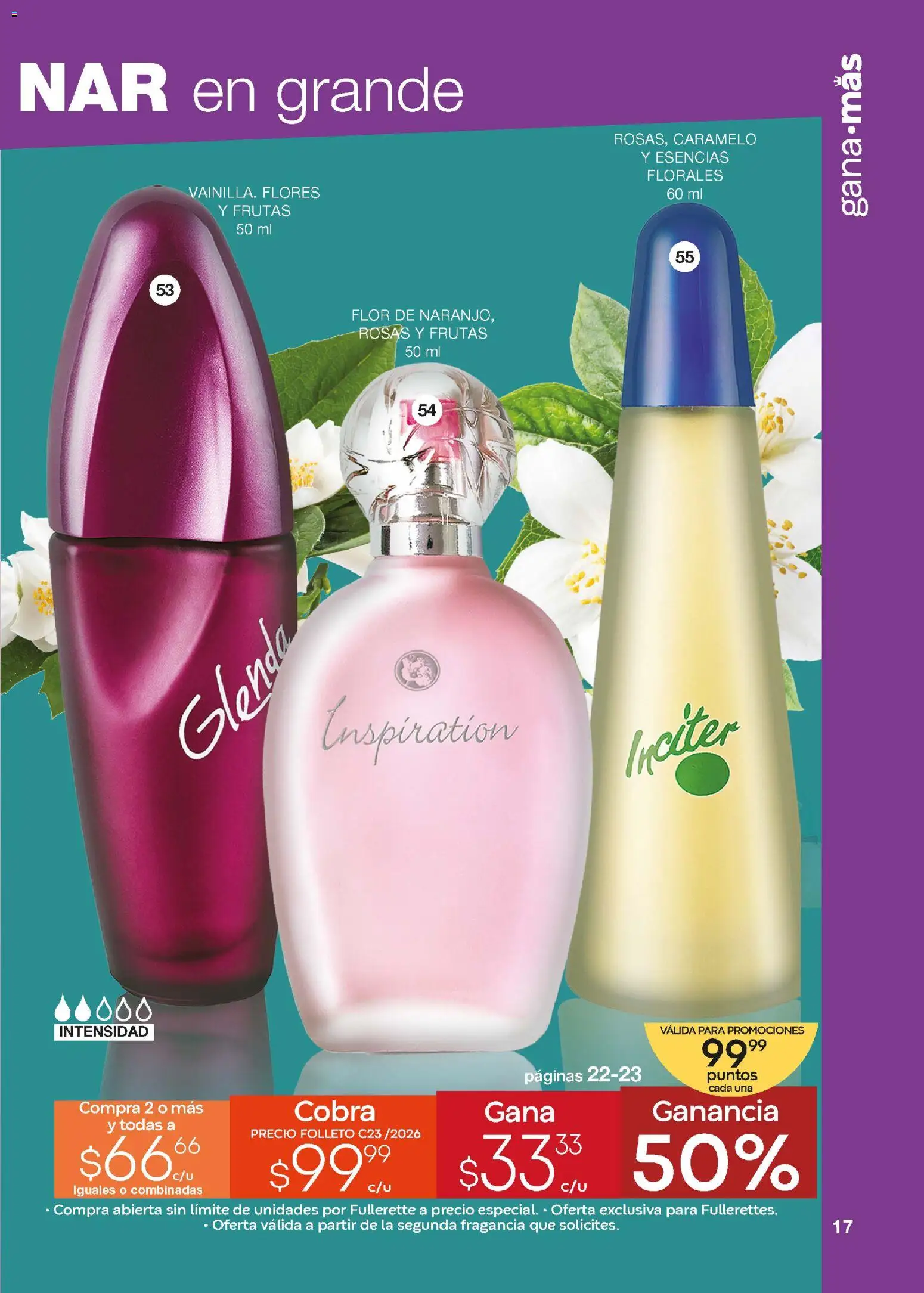 Vista previa las ofertas de la tienda Fuller - Revista Gana Más C23 desde el 18/02/2026 - Flores, Fragancia, Esencias
