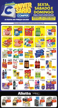 Pré-Visualização do folheto "Comper - Ofertas da semana" da loja Comper válido a partir de 02/10/2026