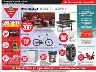 Preview of leaflet Canadian Tire circulaire from shop Canadian Tire is valid from Jun 11, 2026