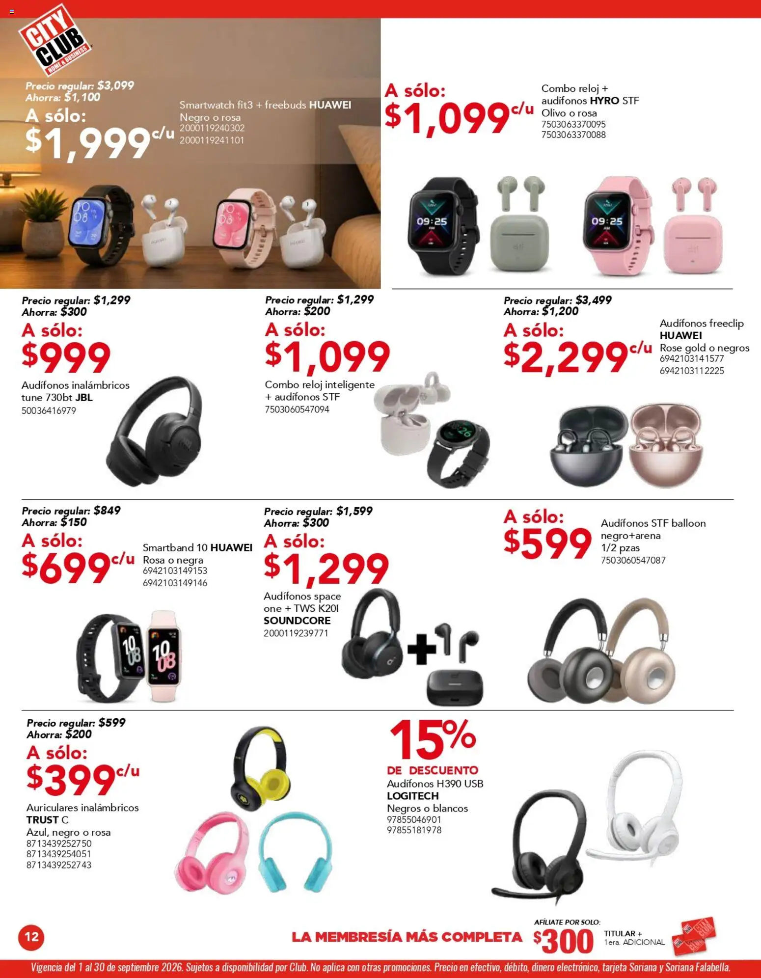 Vista previa las ofertas de la tienda City Club - City Club catálogo desde el 01/09/2026 