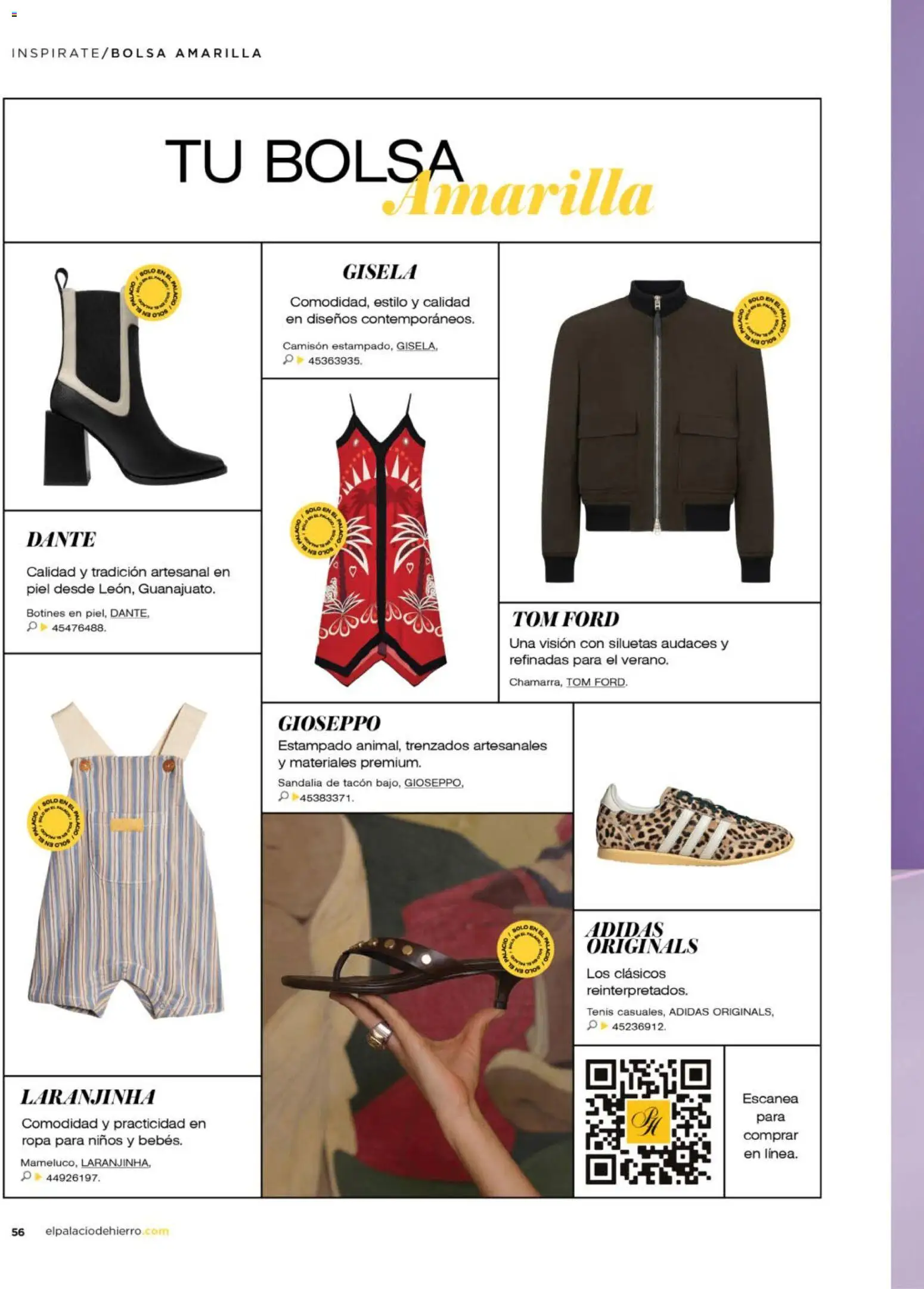 Vista previa las ofertas de la tienda Palacio De Hierro - Palacio De Hierro catálogo desde el 01/08/2026 