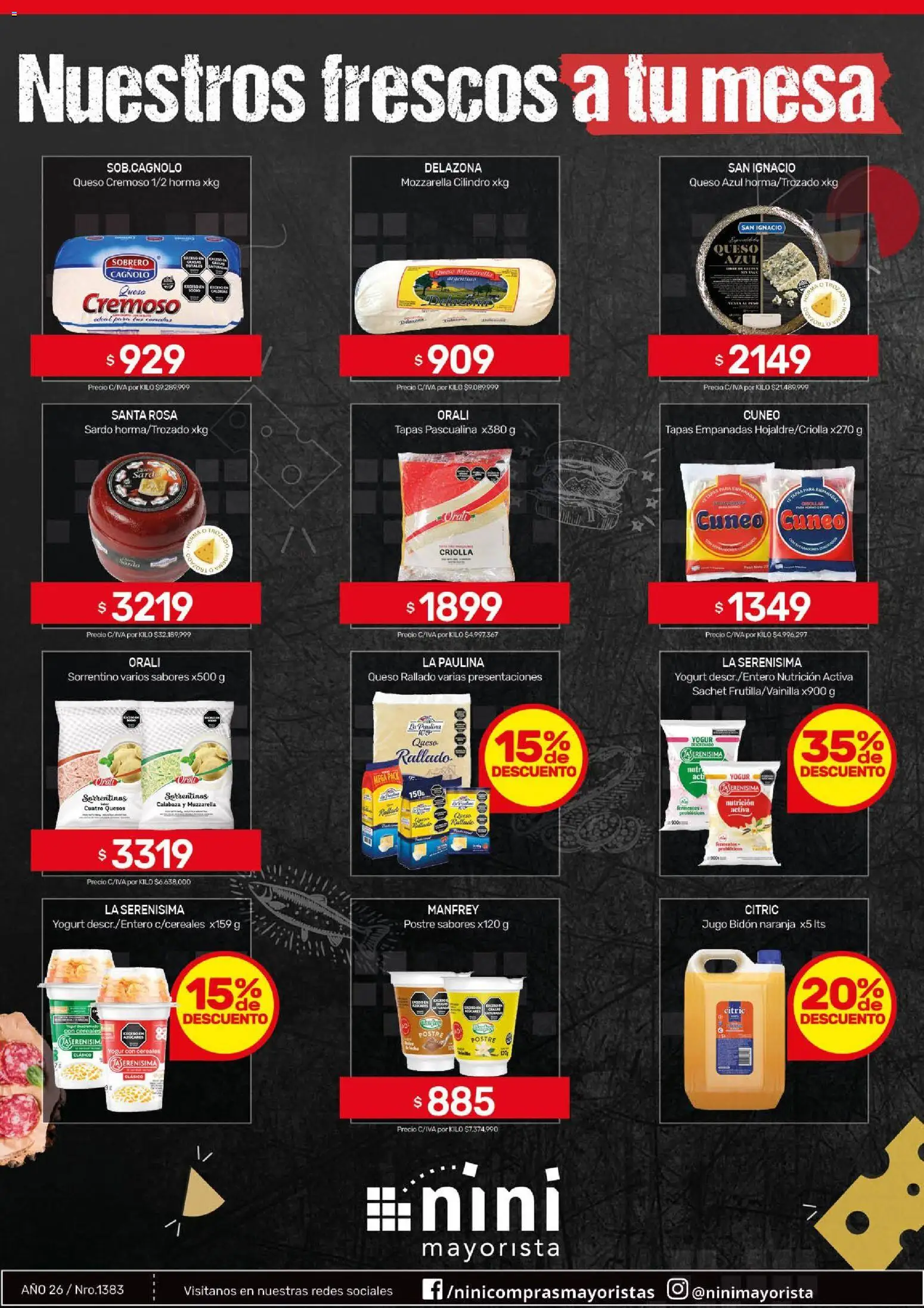 Vista previa del folleto de la tienda NINI Mayorista válido desde el 26/10/2026 