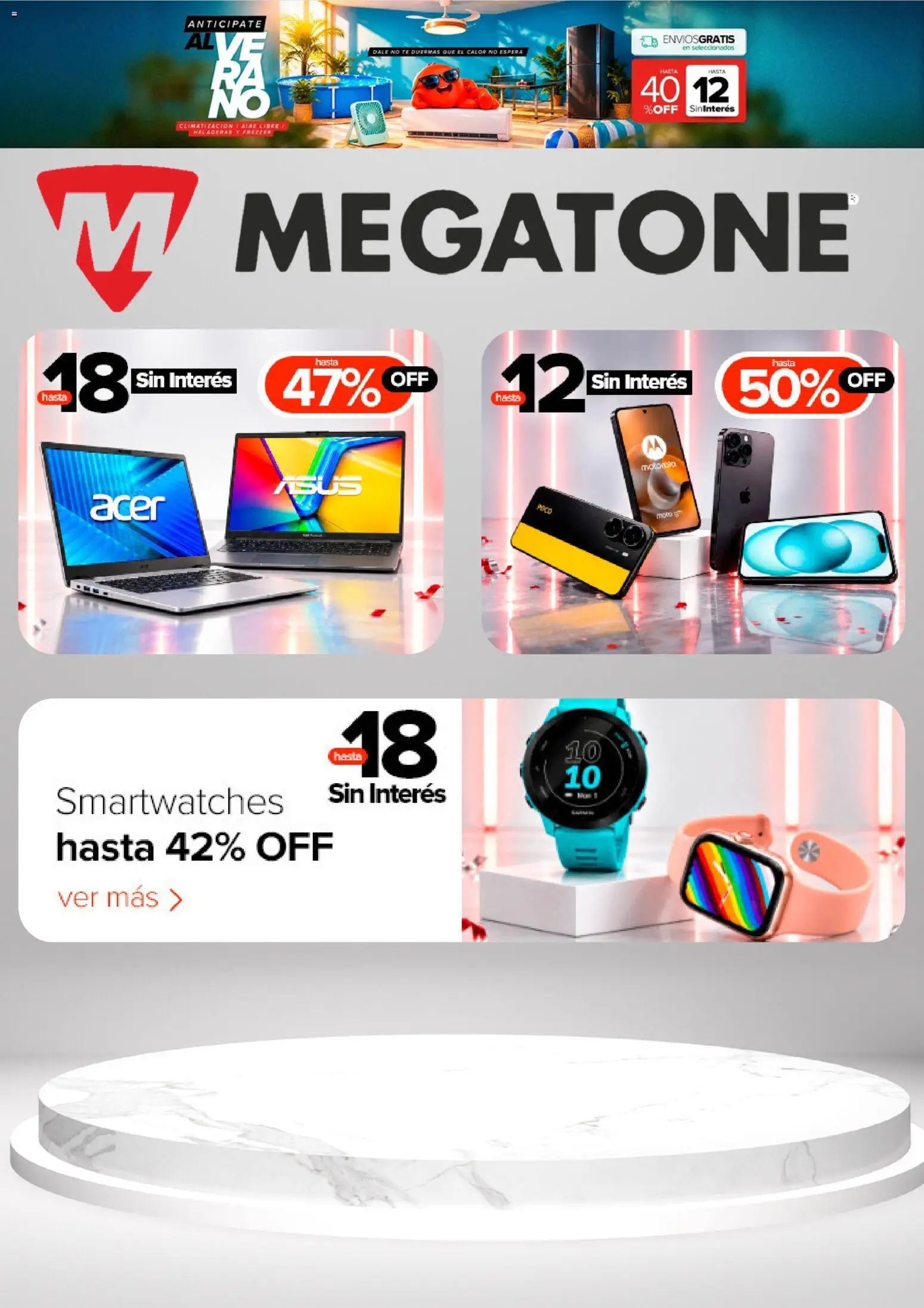 Vista previa del folleto de la tienda Megatone válido desde el 01/10/2026 - Té
