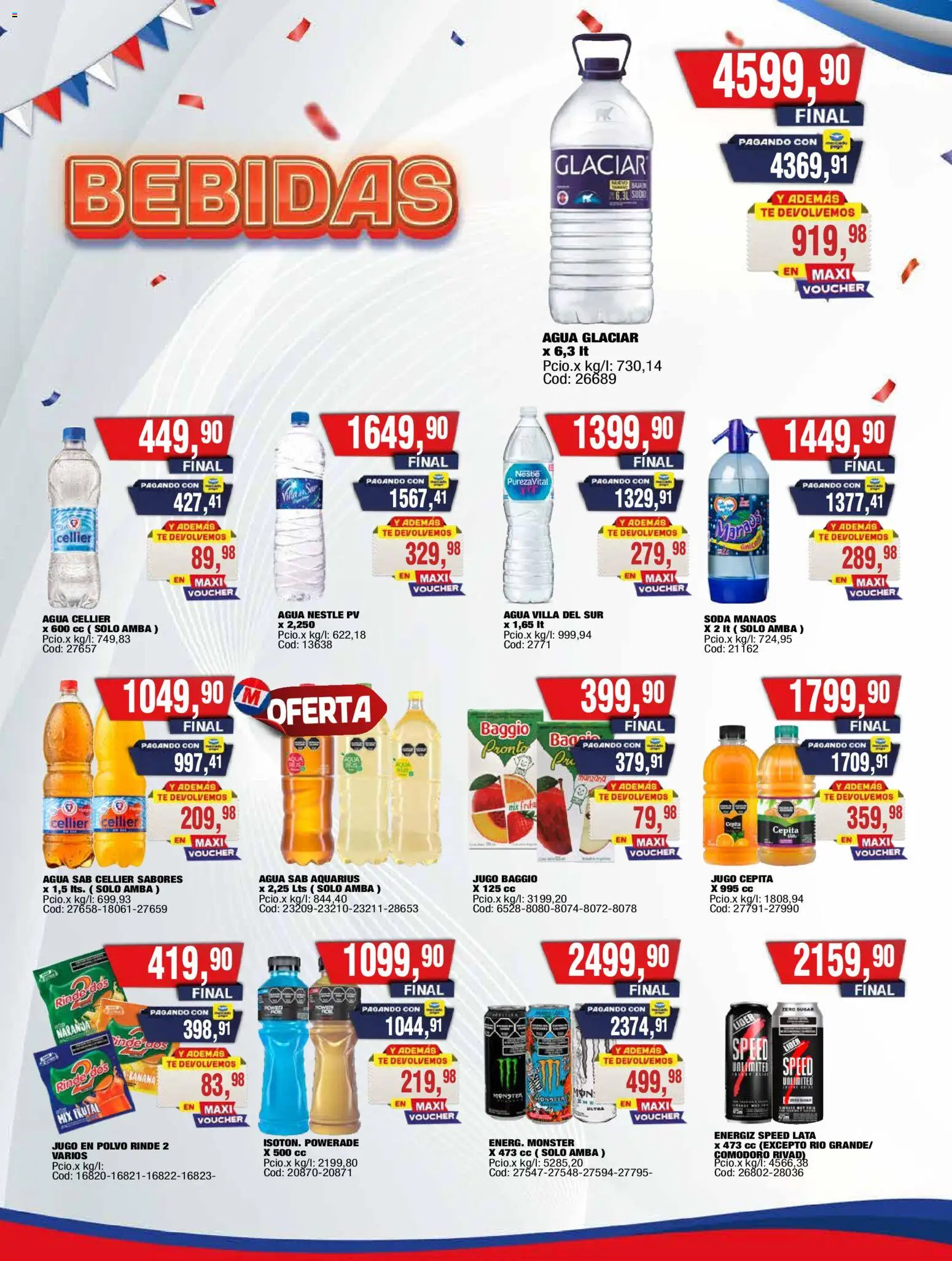 Vista previa del folleto de la tienda Maxiconsumo válido desde el 03/08/2026 