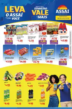 Pré-Visualização do folheto "Assaí Atacadista ofertas - MT" da loja Assaí Atacadista válido a partir de 30/10/2026