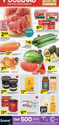 Preview of leaflet Foodland weekly flyer / circulaire from shop Foodland is valid from Aug 27, 2026
