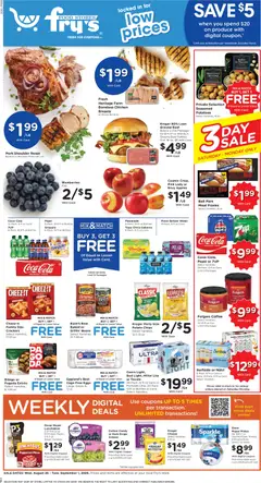 Ad Preview of Fry's Food Fry's Food Weekly Ad from 08/26/2026