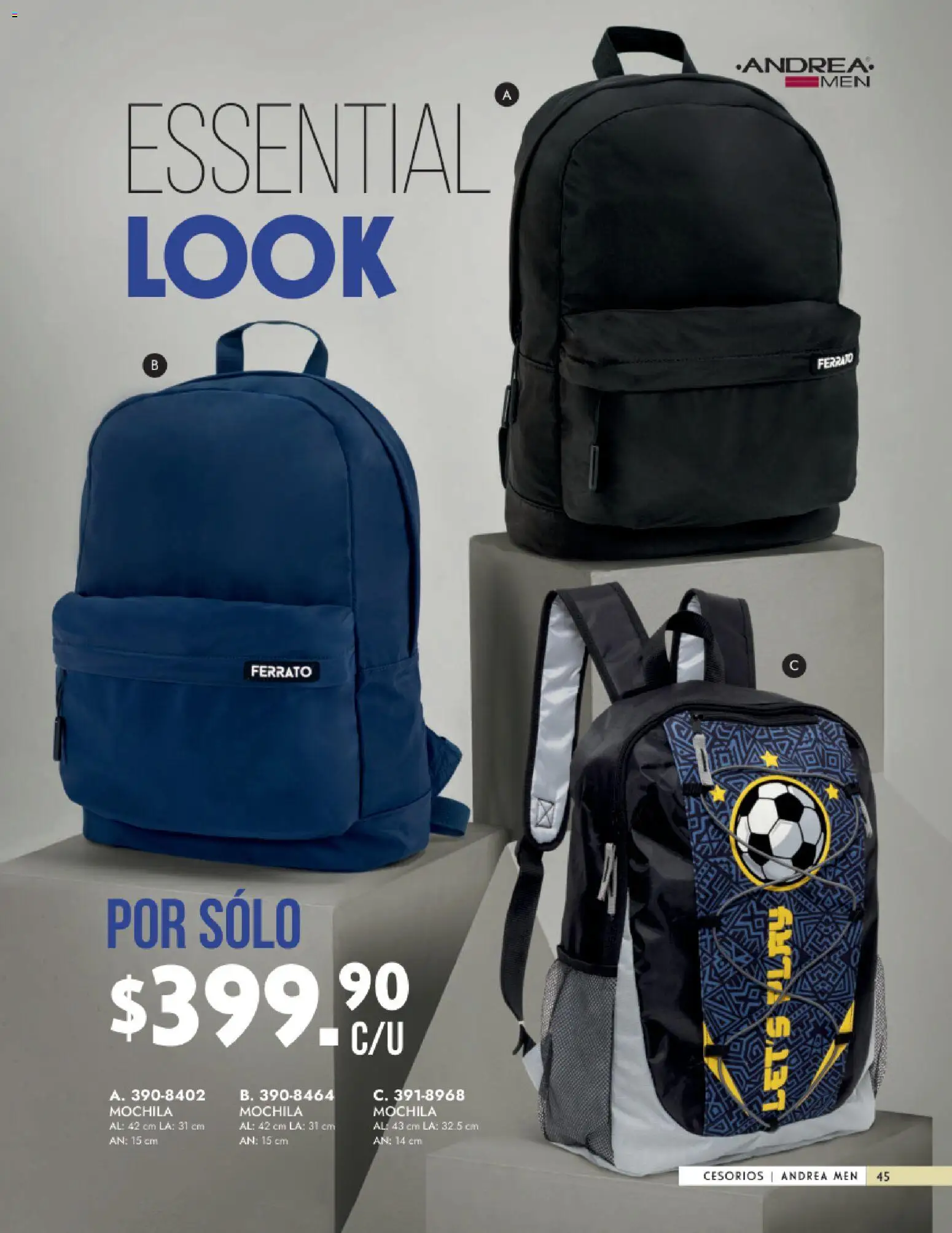 Vista previa las ofertas de la tienda Andrea - Catálogo Primavera desde el 25/01/2026 - Lentes, Lentes de sol, Cinturón