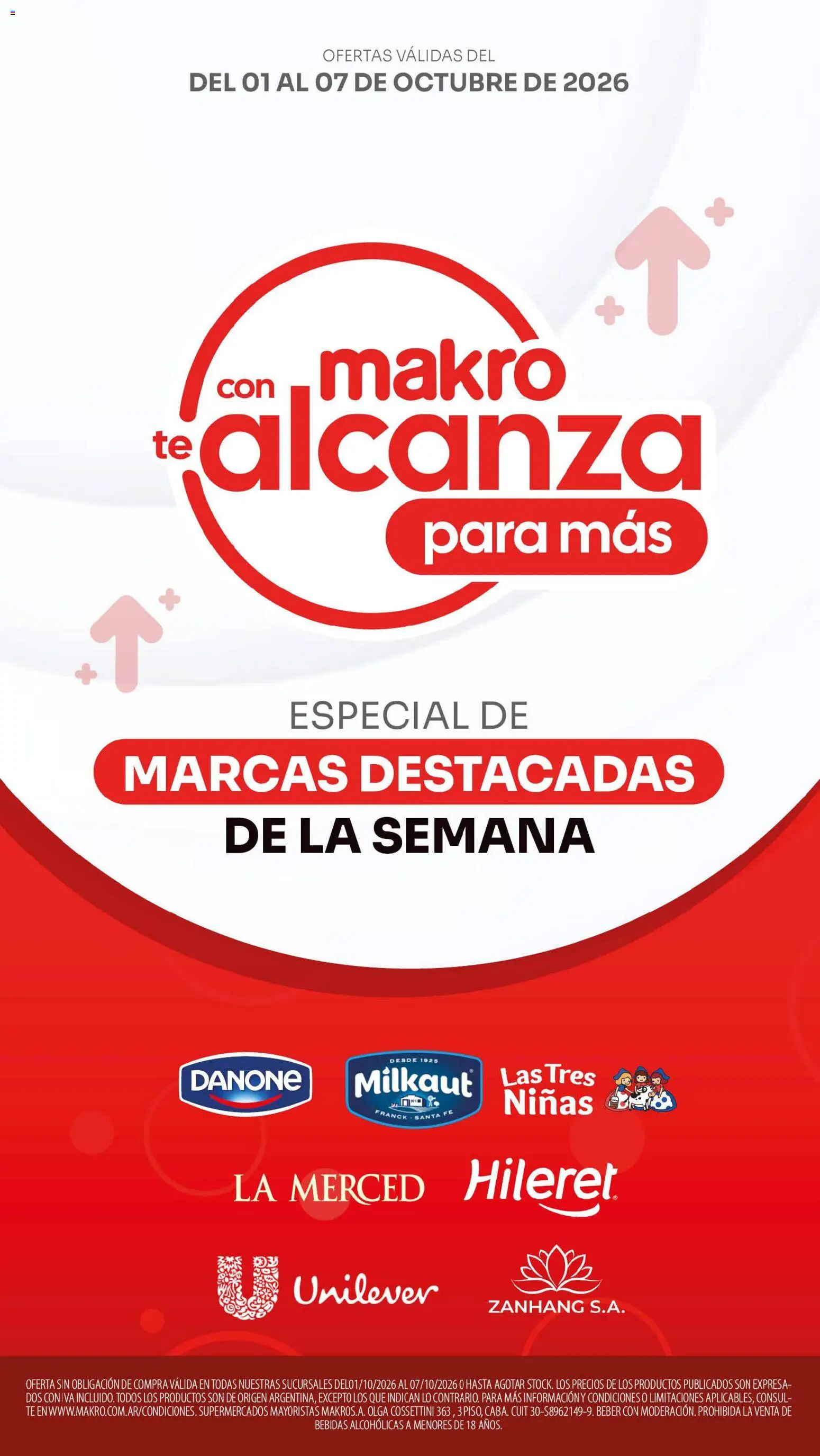 Vista previa del folleto de la tienda Makro válido desde el 01/10/2026 - Té, Bebidas