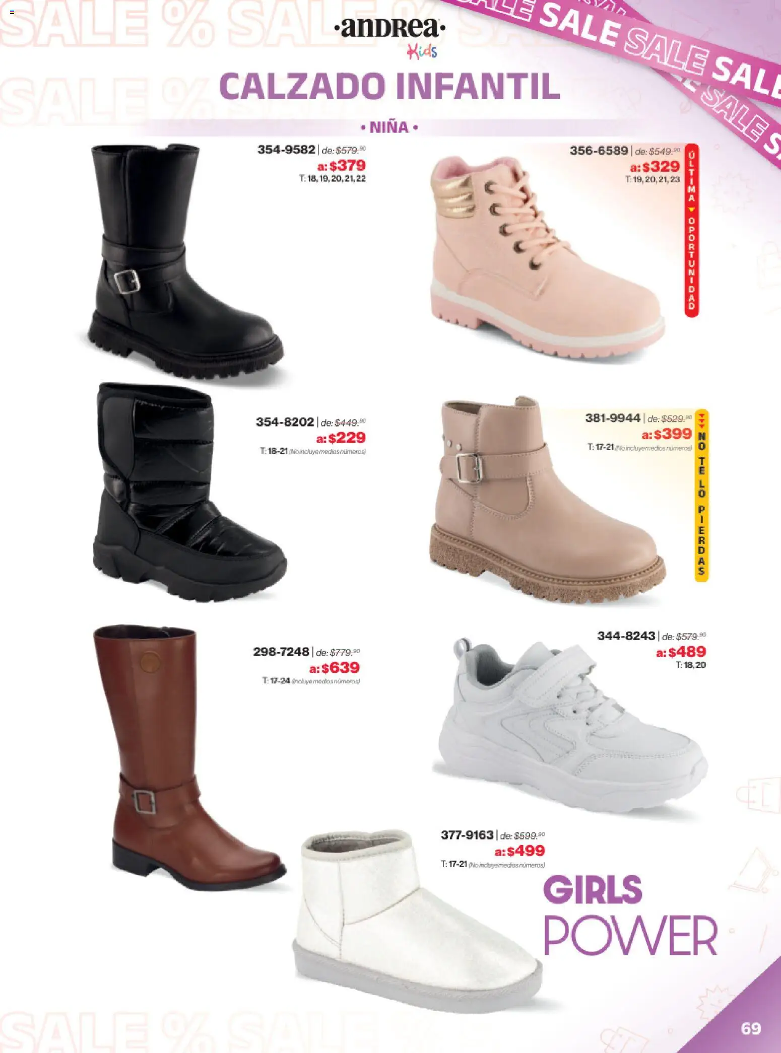 Vista previa las ofertas de la tienda Andrea - Catálogo Outlet desde el 21/12/2025 - Sal, Sales
