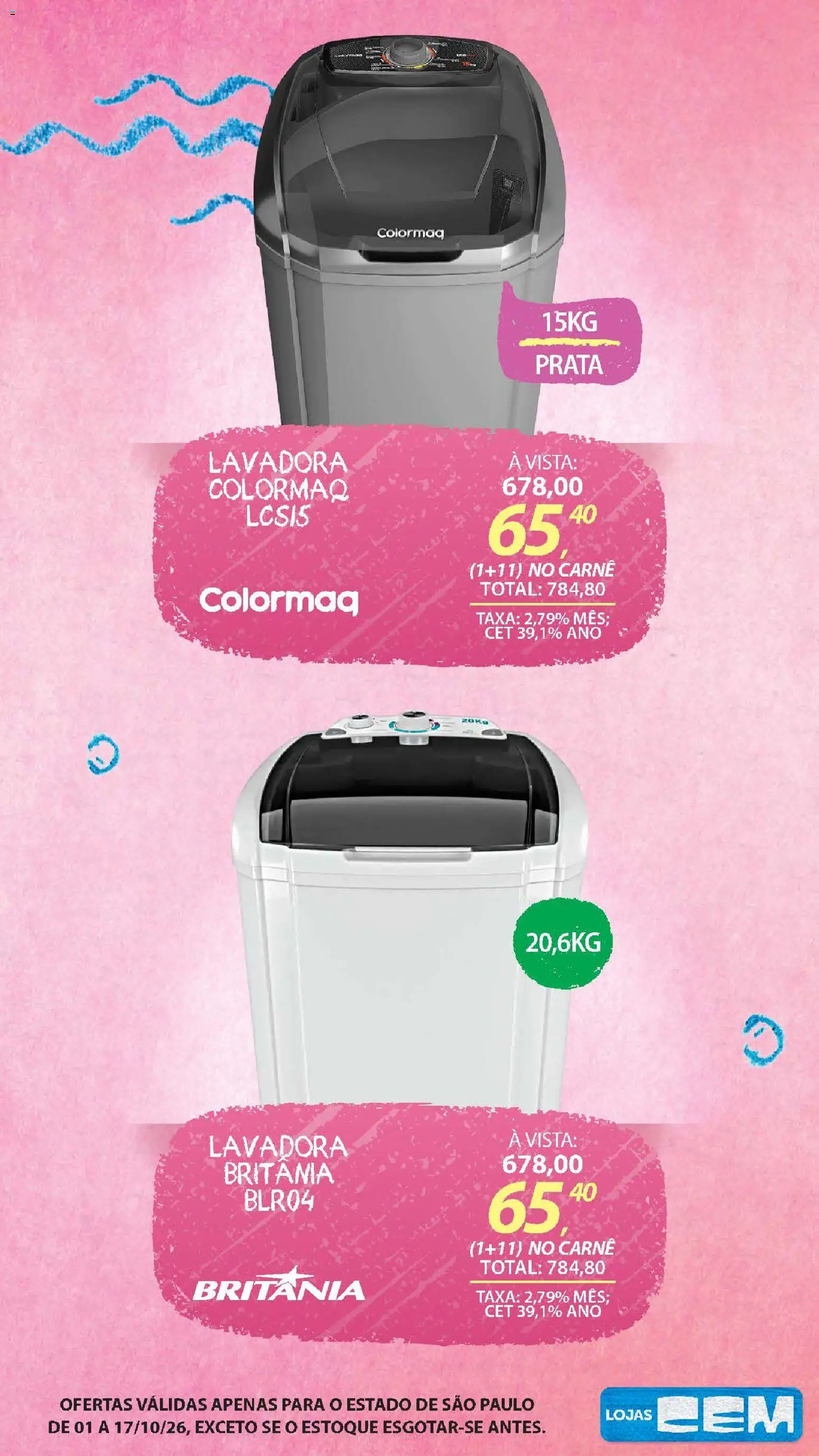 Ofertas Lojas Cem até 17/10/2026. - Página 50