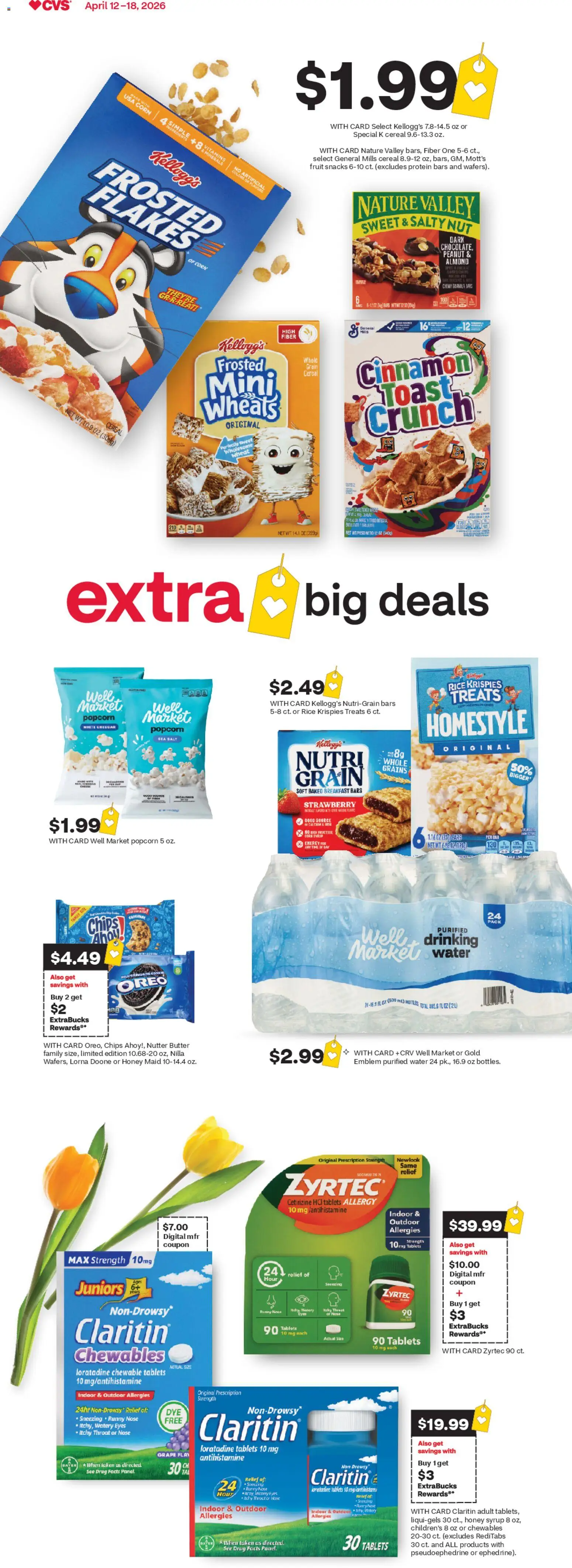 Ad Preview of CVS Pharmacy CVS Pharmacy Weekly Ad - ME from 04/12/2026