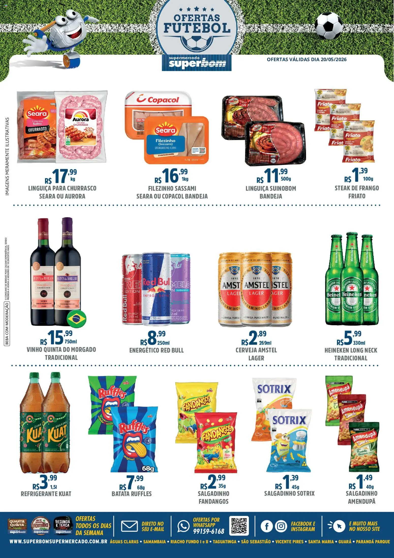 Pré-Visualização do folheto "Superbom ofertas Futebol" da loja Superbom válido a partir de 20/05/2026