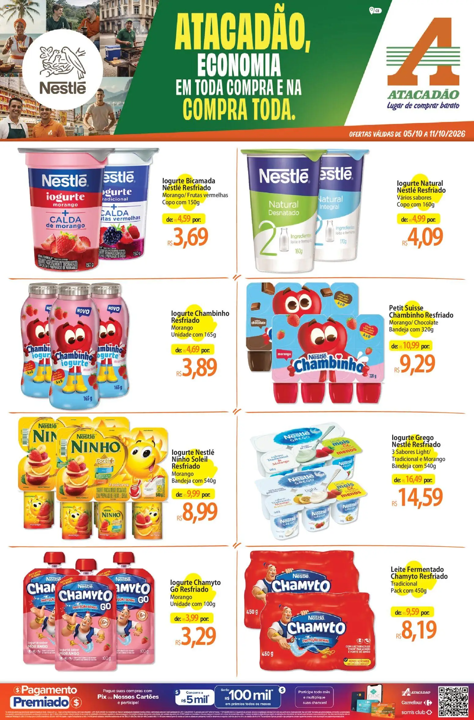Pré-Visualização do folheto "Atacadão ofertas - CE" da loja Atacadão válido a partir de 05/10/2026
