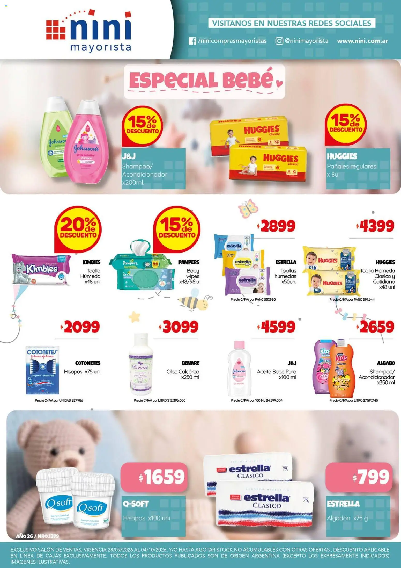 Vista previa del folleto de la tienda NINI Mayorista válido desde el 28/09/2026 