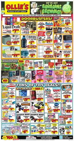 Ad Preview of Ollie's Ollie's Weekly Ad from 10/28/2026