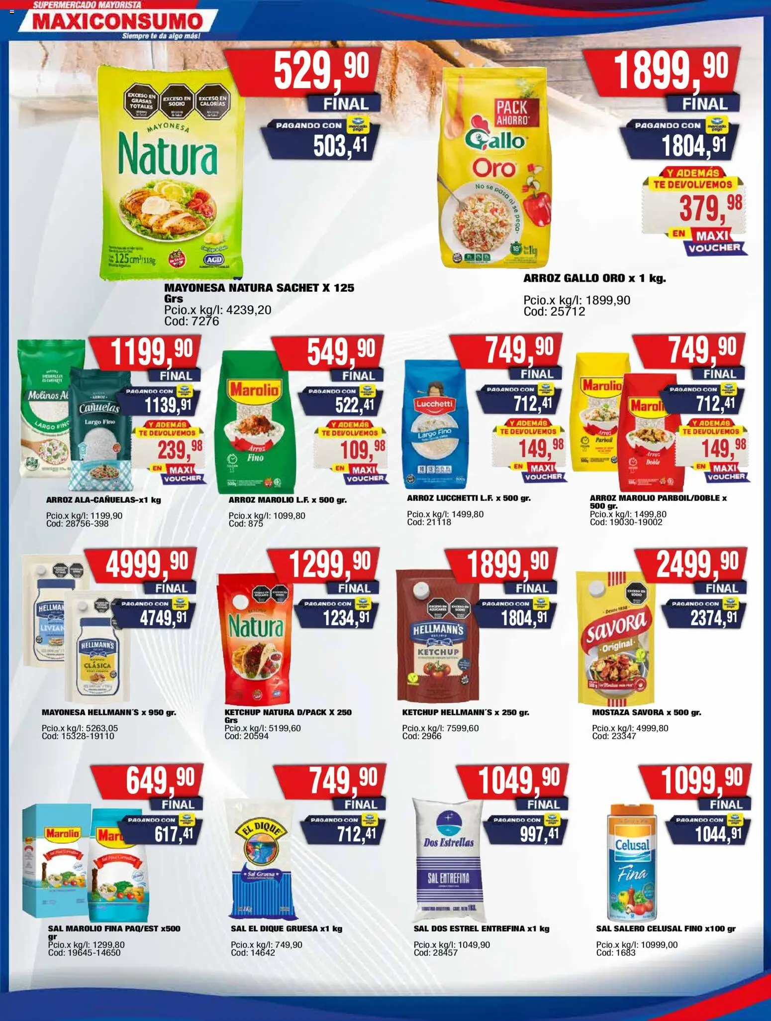 Vista previa del folleto de la tienda Maxiconsumo válido desde el 31/08/2026 