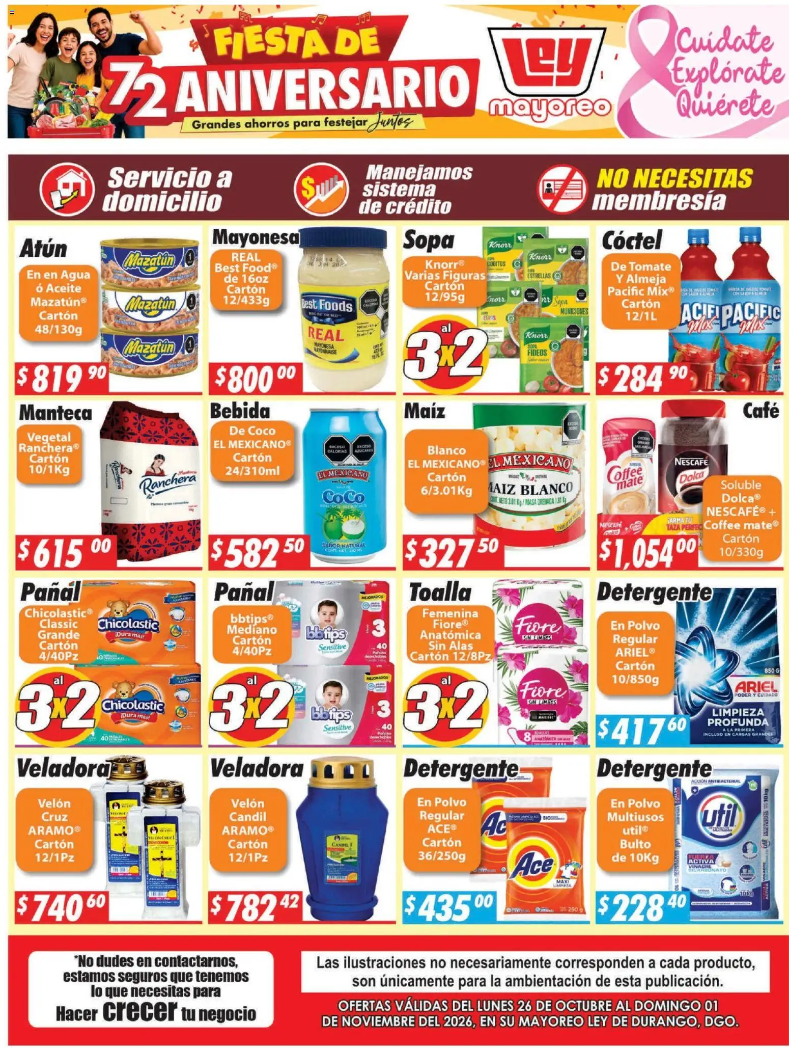 Vista previa las ofertas de la tienda Casa Ley - Casa Ley folleto desde el 26/10/2026 