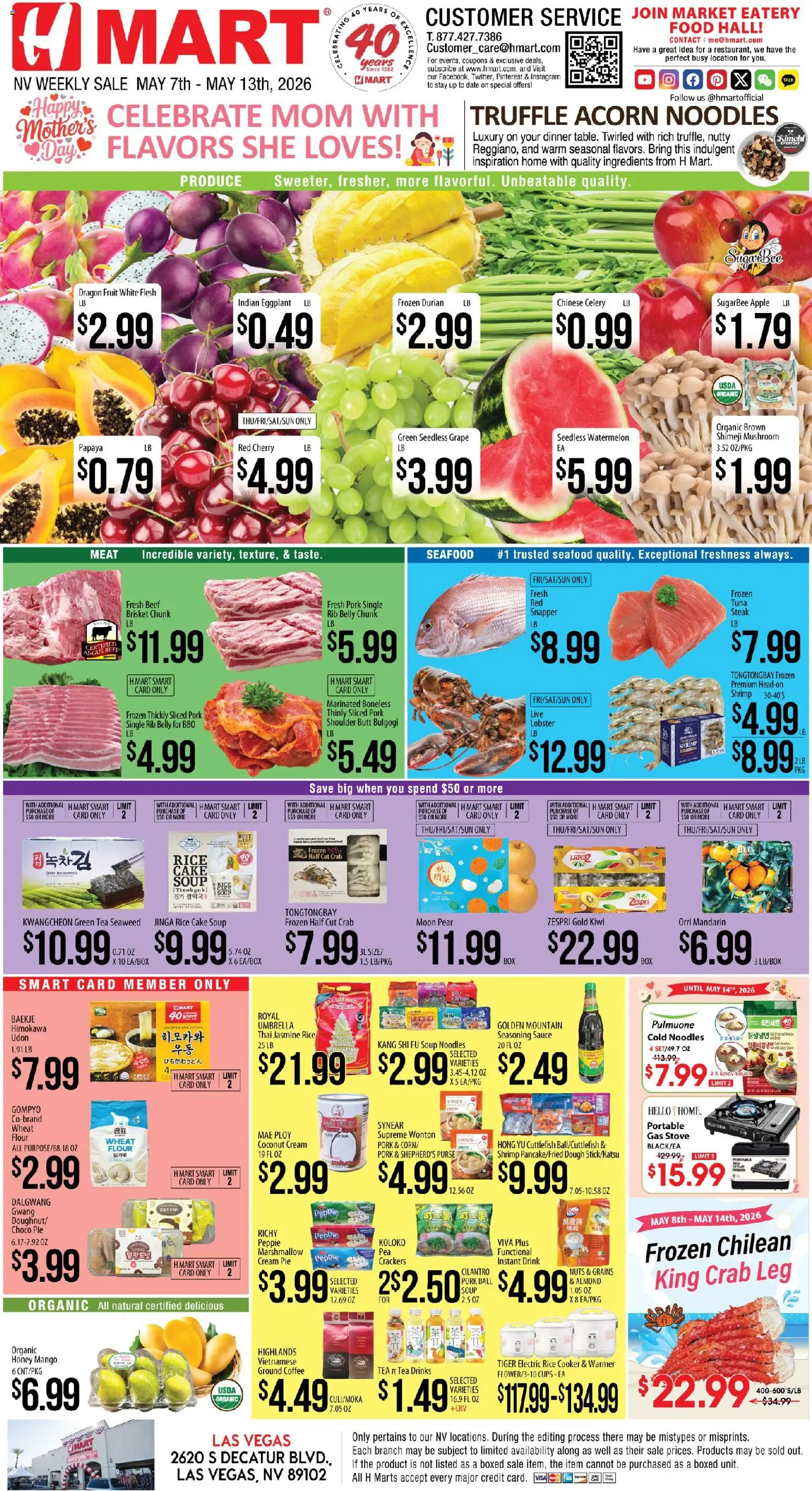 Ad Preview of Hmart Hmart ENGLISH - Nevada from 05/07/2026