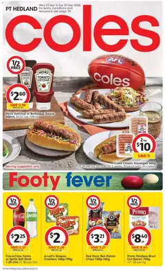 Preview of catalogue Coles Catalogue South Hedland from shop Coles valid 23/09/2026