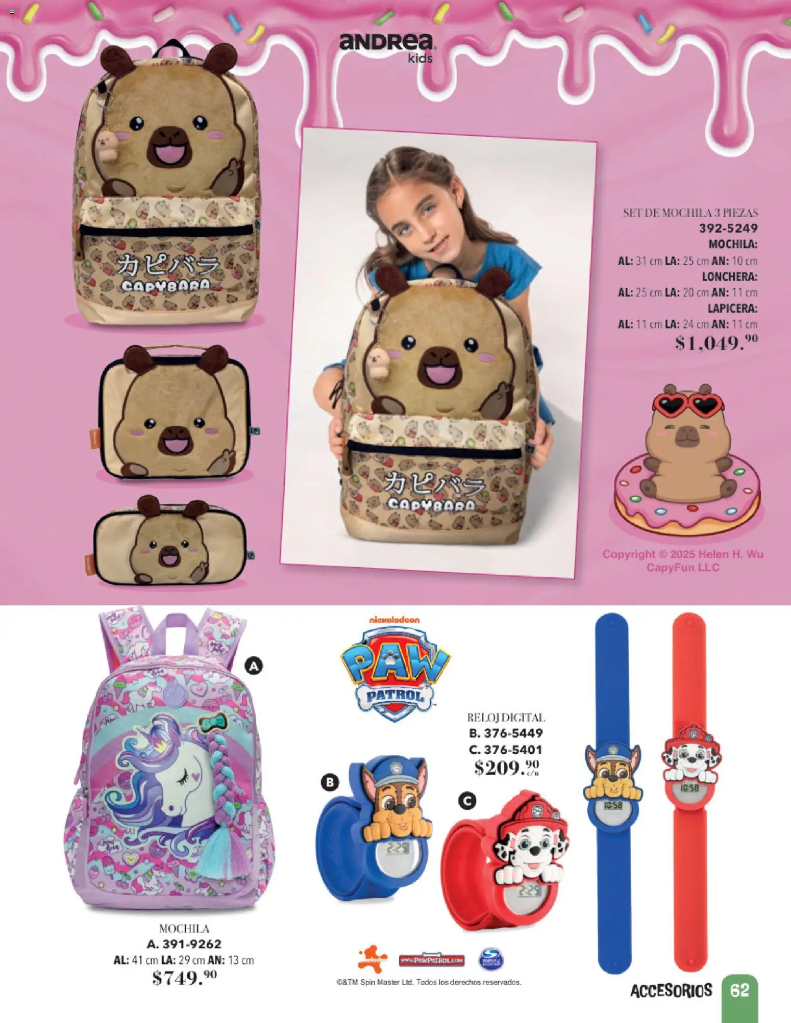 Vista previa las ofertas de la tienda Andrea - Andrea catálogo Accesorios para todos desde el 24/05/2026 