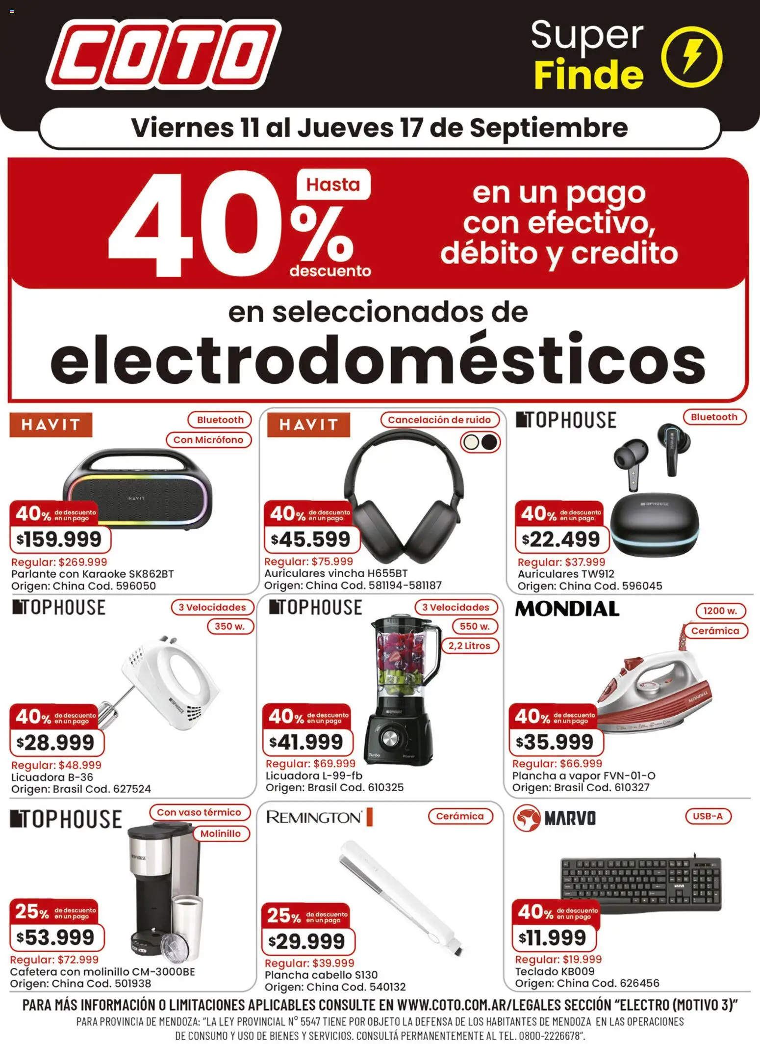 Vista previa del folleto de la tienda Coto válido desde el 11/09/2026 